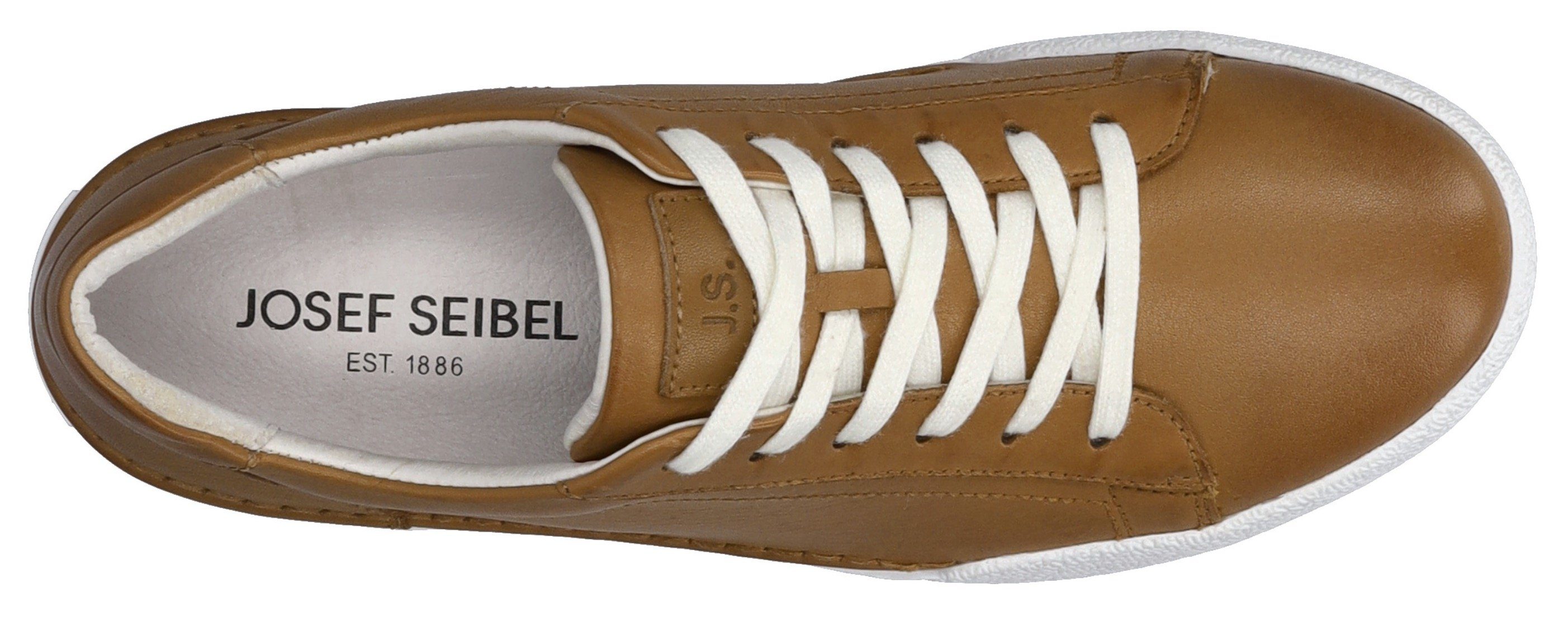 Josef Seibel Claire 01 mit Lederinnensohle herausnehmbarer camelfarben Sneaker