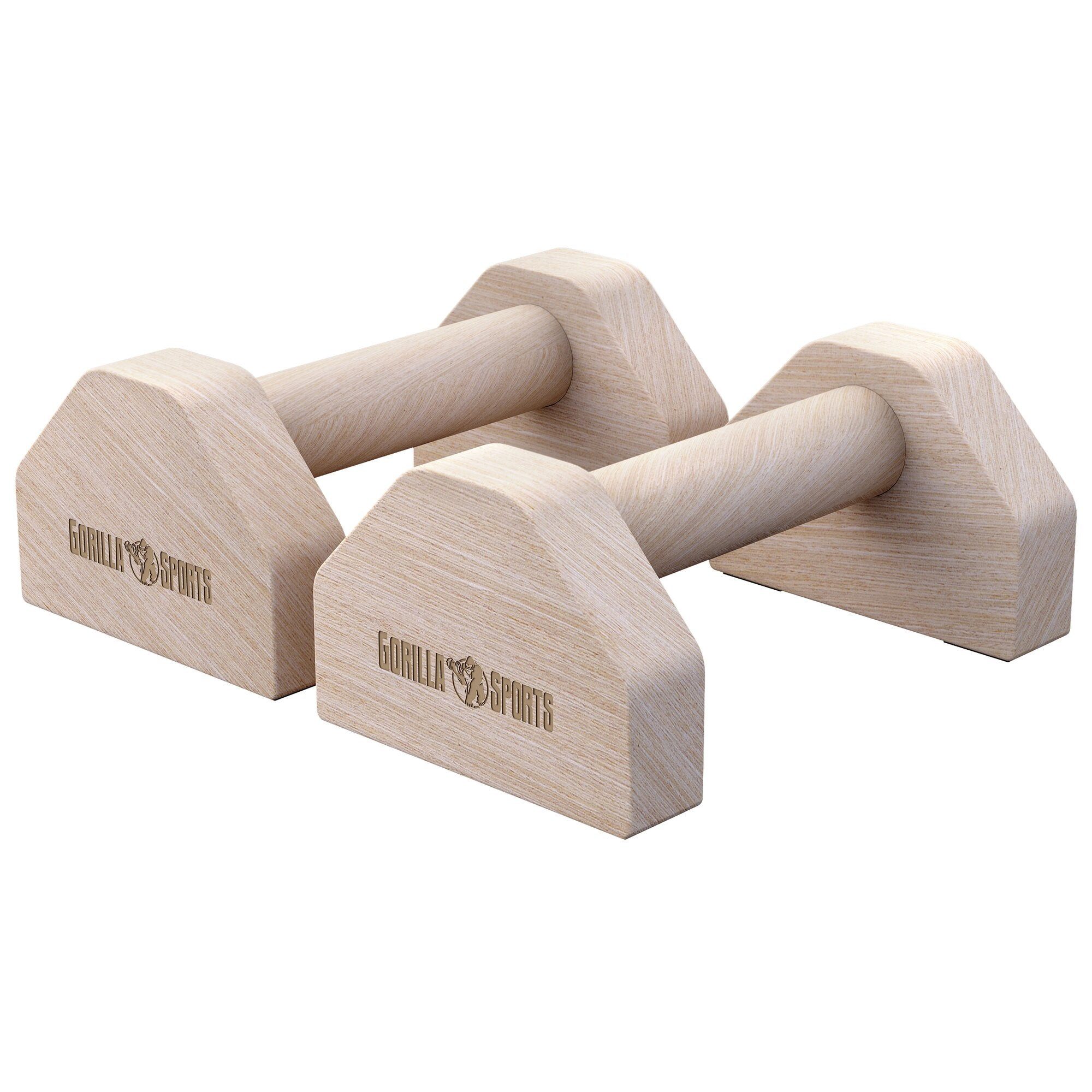 Handstandtrainer Liegestützgriffe aus Holz