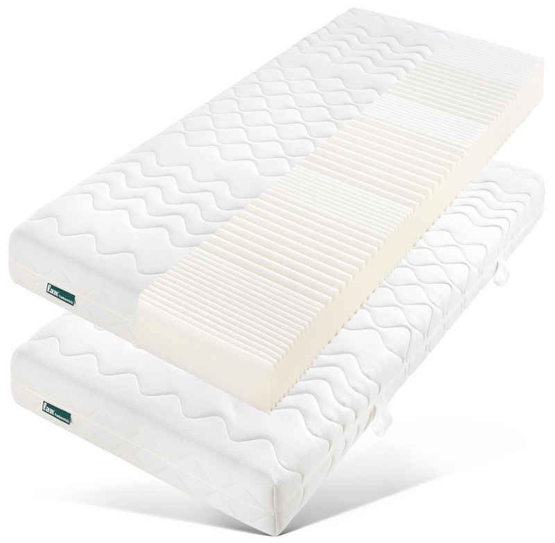 Komfortschaummatratze »ProVita Flex 21 S ECO«, f.a.n. Schlafkomfort, 21 cm hoch, (1 oder 2-tlg), Matratze mit idealer Luftzirkulation, nachhaltiger Matratzenbezug