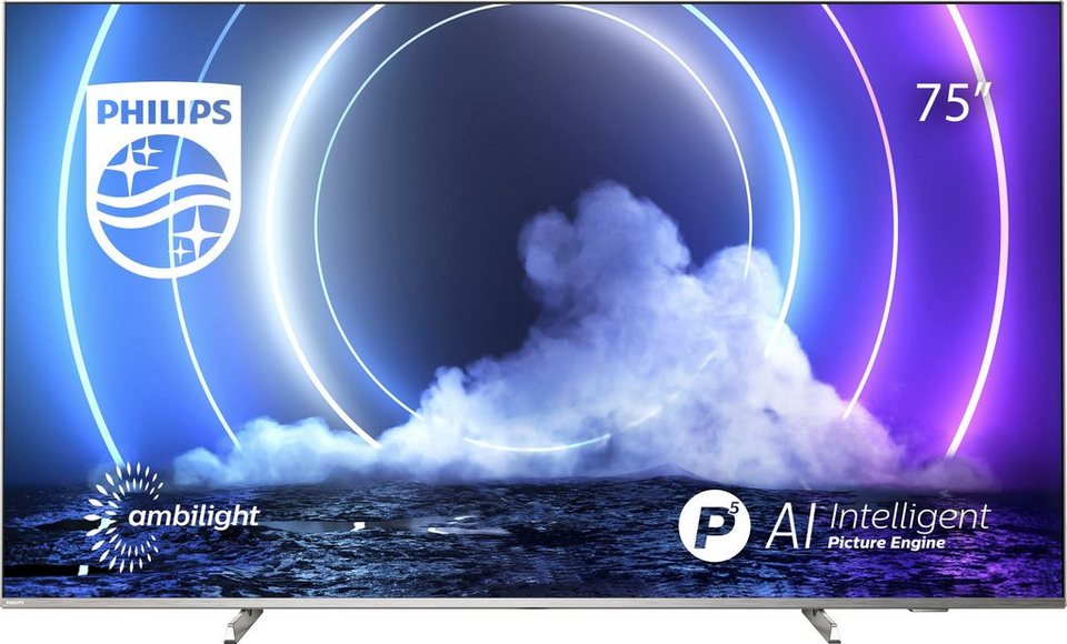 Philips 75PML9506/12 LED-Fernseher (189 cm/75 Zoll, 4K Ultra HD, Android TV,  Smart-TV)