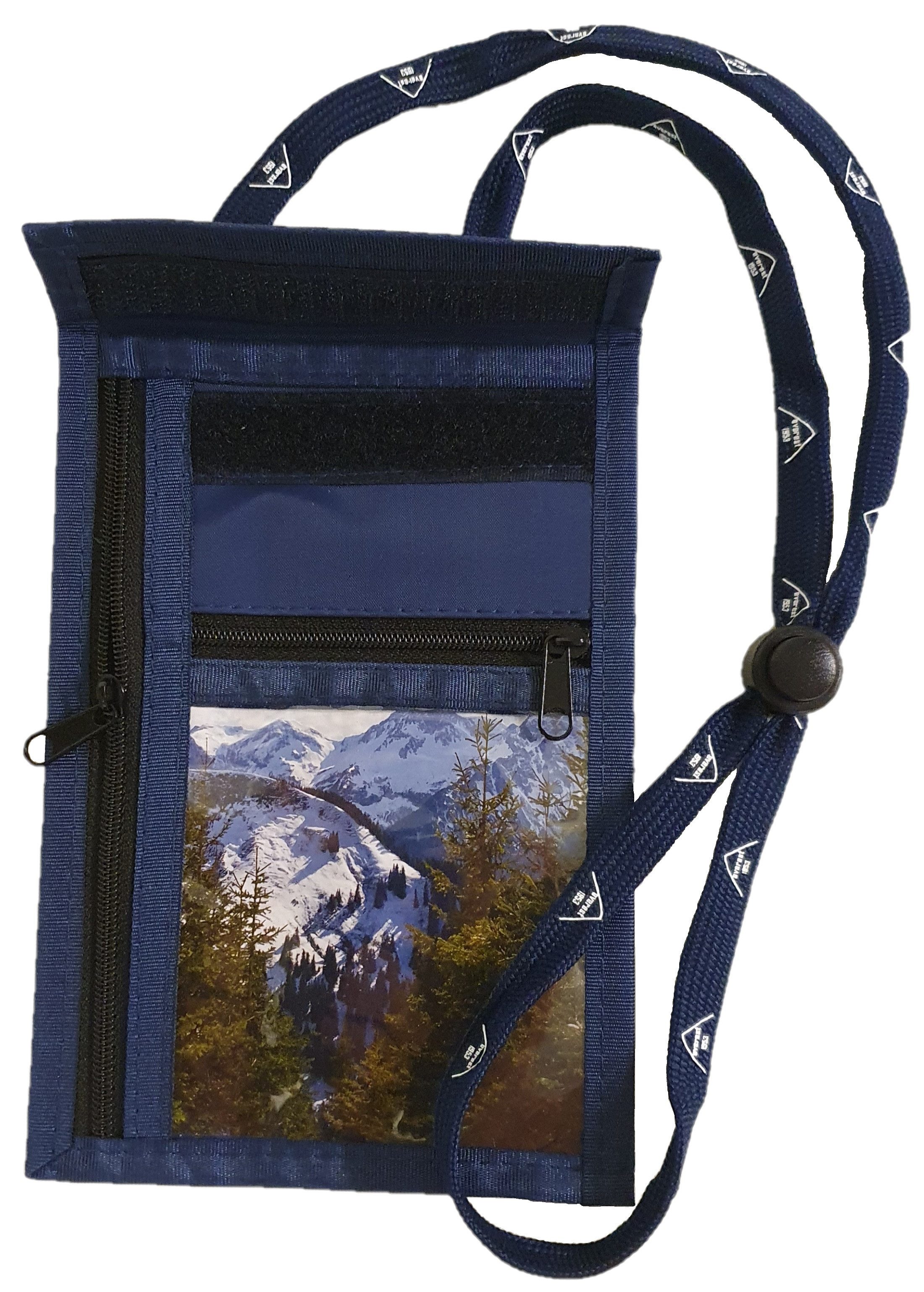 everest 1953 Brustbeutel everest1953 RV Brustbeutel Sichtfenster Brustsafe Brusttasche Outdoor, Faltbarer brustbeutel – Bild 4 von 5