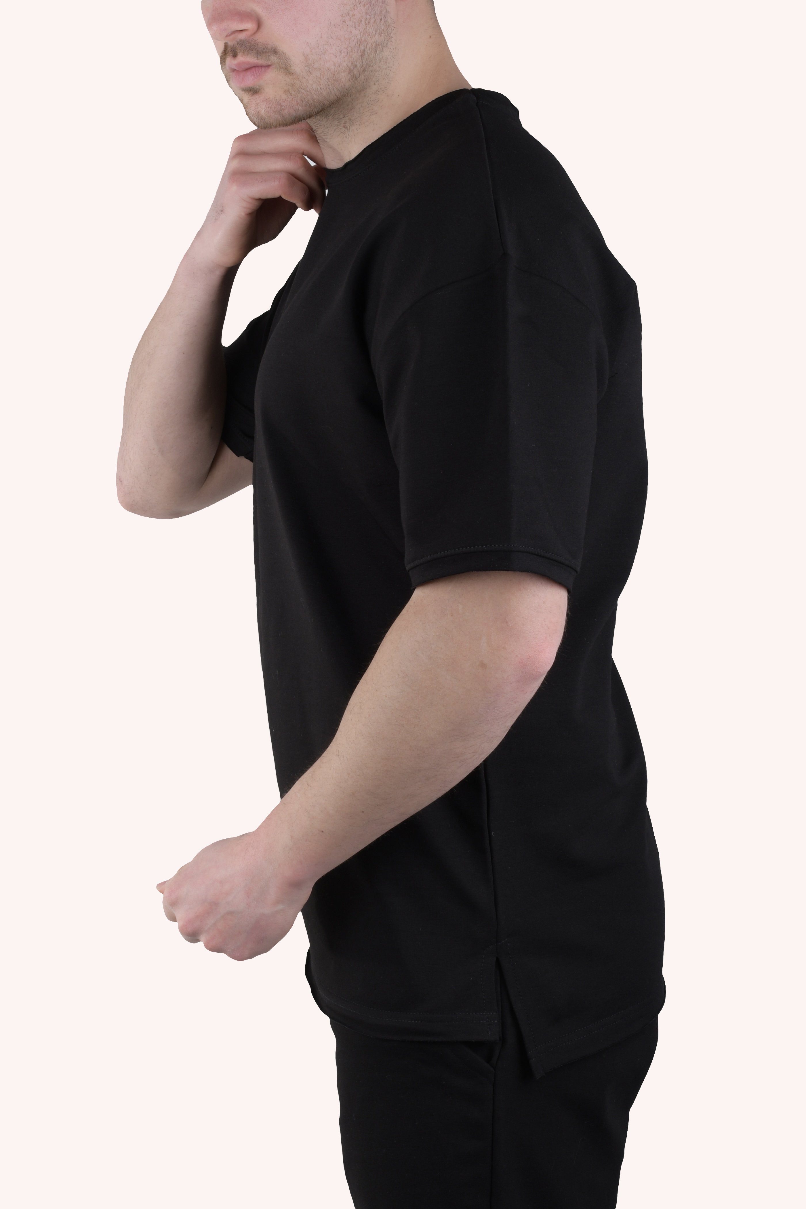 Megaman Jeans T-Shirt Herren T-Shirt Oversize günstig online kaufen