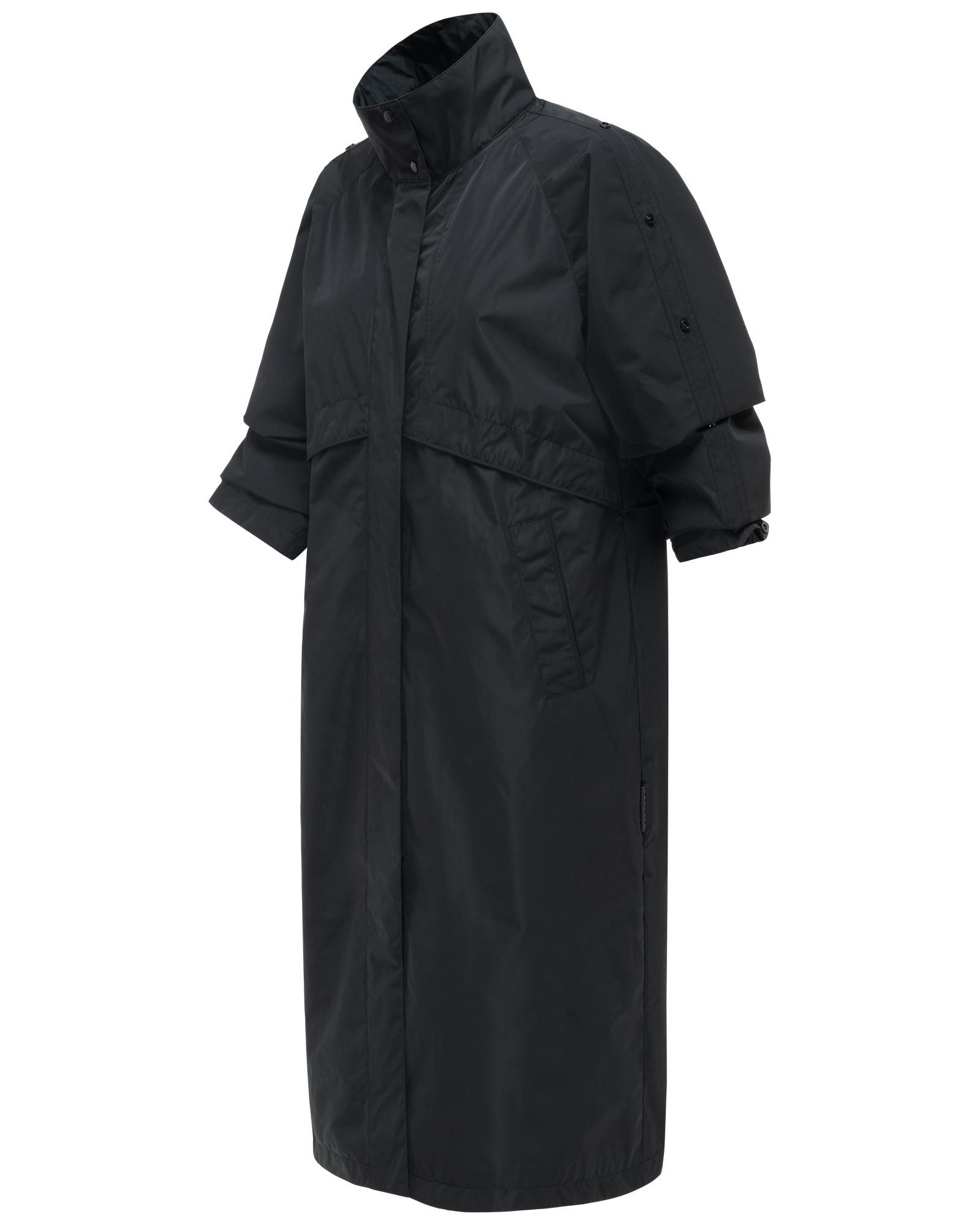 Navahoo Langmantel Zenblüte 14 Modischer oversized Damen Parka mit krempelbaren Ärmeln