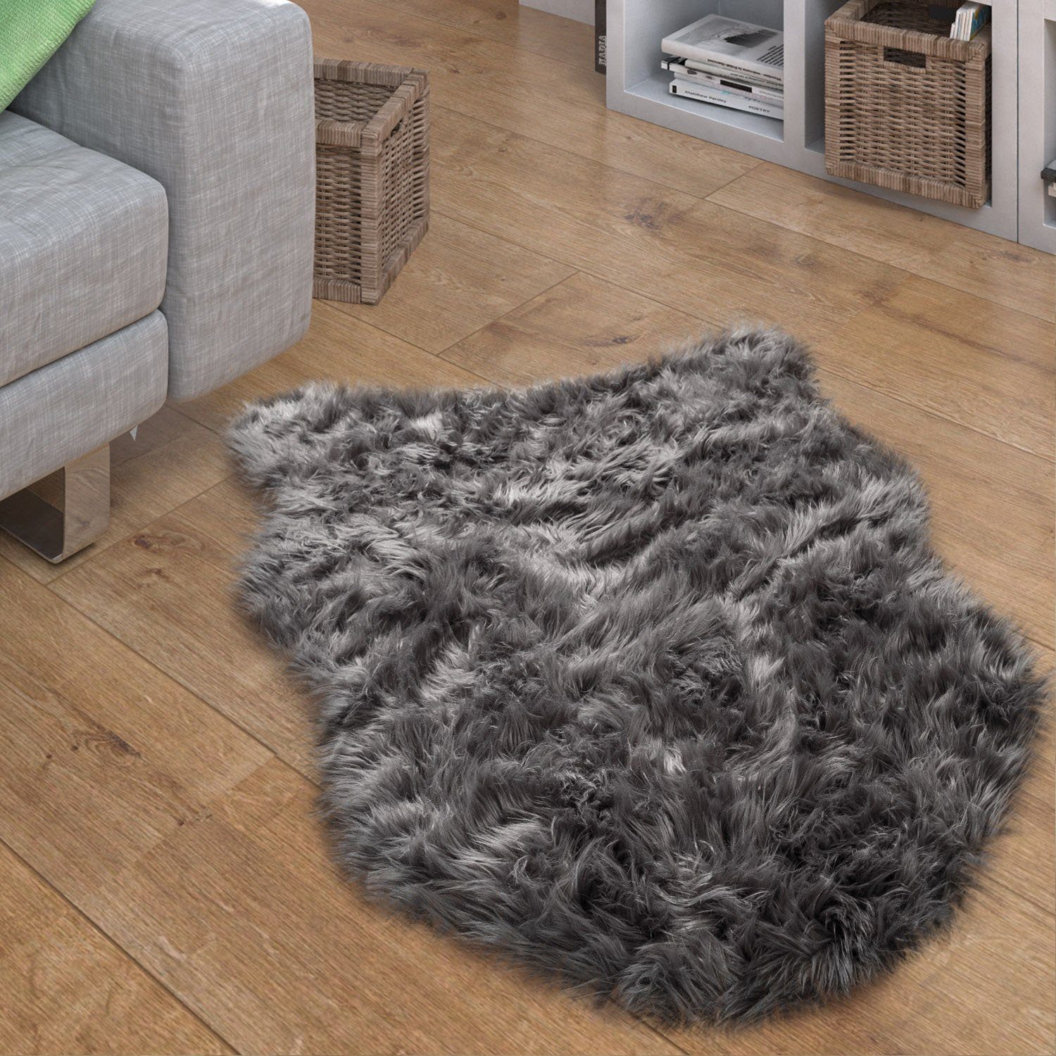 Paco Home Fellteppich Playa 960, fellförmig, günstig online kaufen