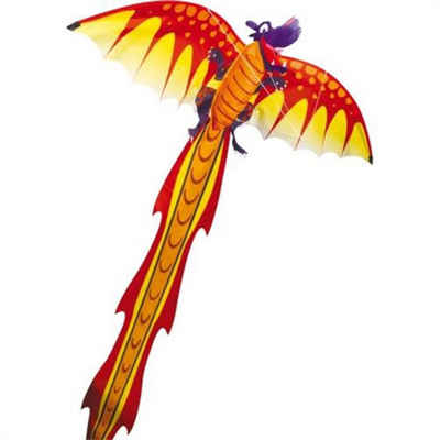 Günther Flug-Drache Dragon 3D, 102 x 320 cm, mit Wickelgriff, für Kinder ab 6 Jahren