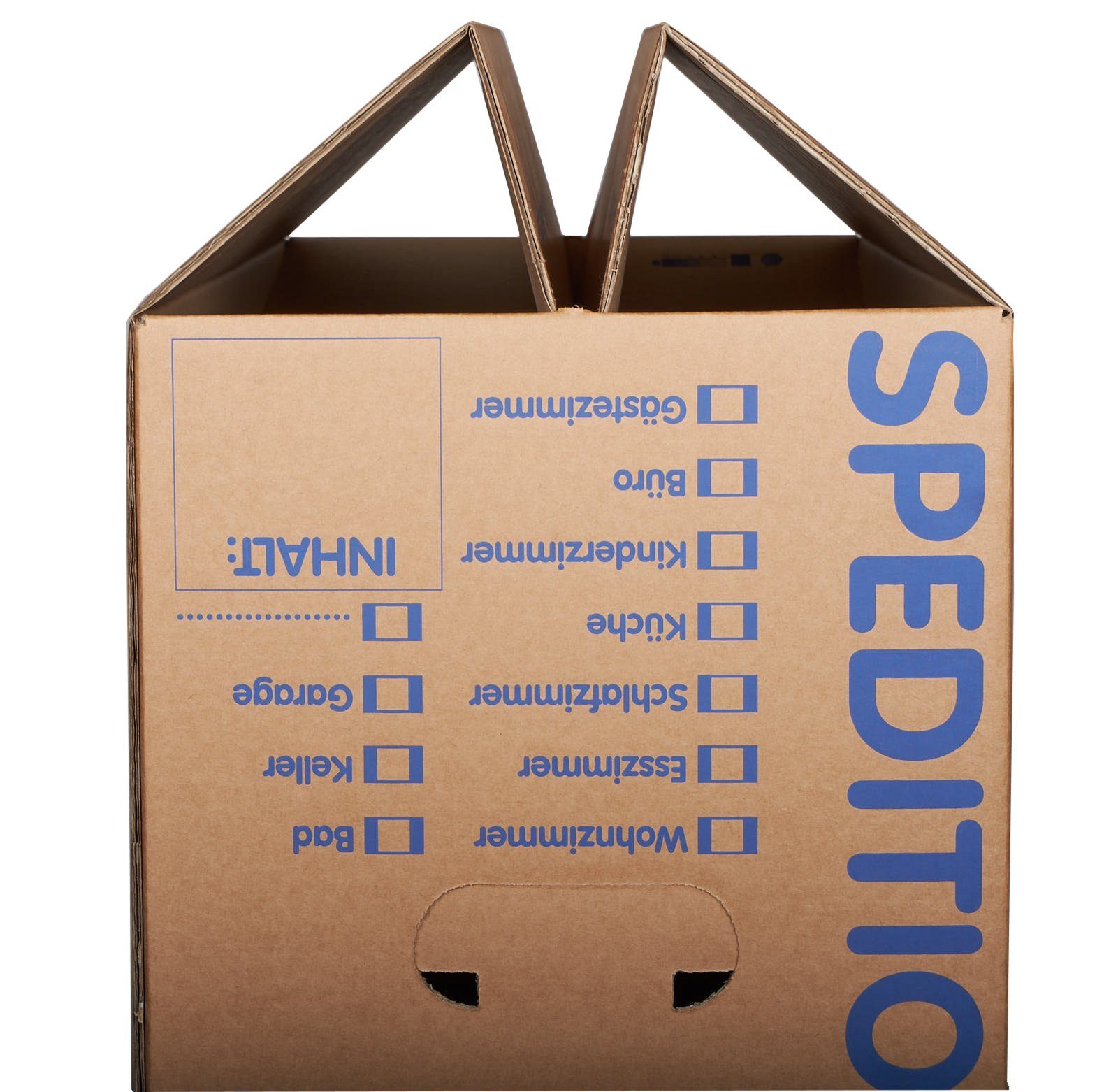 KK Verpackungen Aufbewahrungsbox (Spar-Set, 15 St., 15er-Set), Mehrweg-Umzugskisten 2-wellig Umzugskiste Speditionsqualität 50kg – Bild 4 von 5