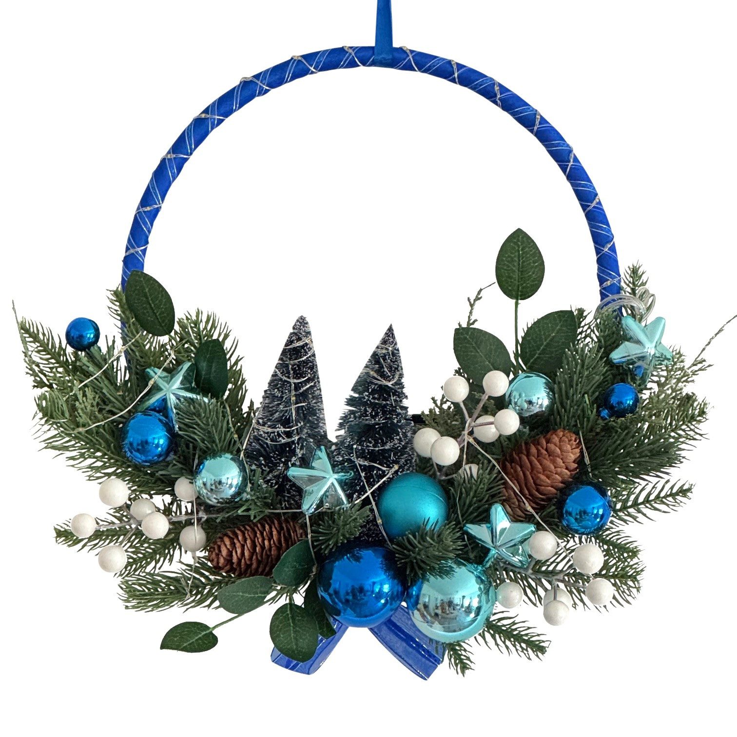 Online-Fuchs Dekokranz Türkranz Weihnachtskranz mit LED günstig online kaufen