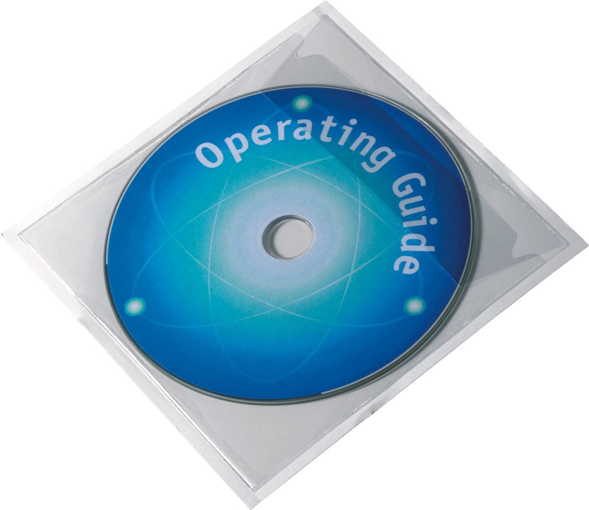 Thumbnail - DURABLE Aufbewahrungsbox Selbstklebetasche Pocketfix für CD transparent VE=10 Stück.