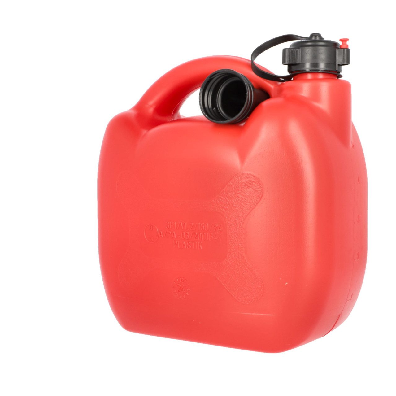 Benzinkanister Cartrend Benzinkanister 5 Liter Kunststoff rot