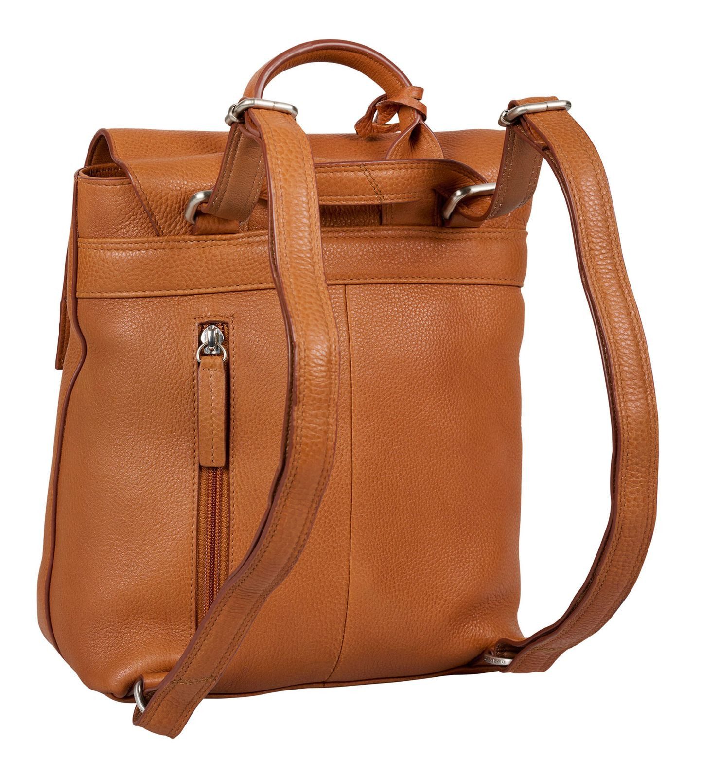 Burkely Rucksack Backpack Crossover, aus echtem Leder
