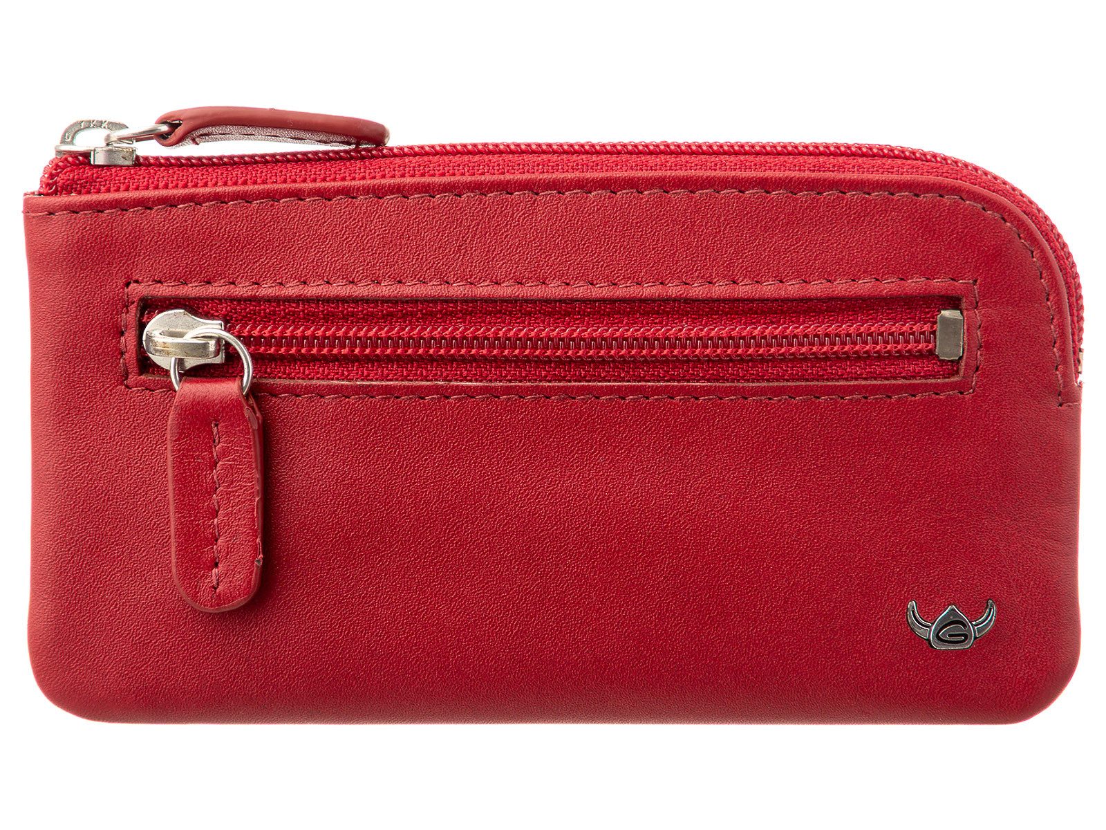 Golden Head Schlüsseltasche Polo Etui 500850 RV-Schlüsseletui (Stück, 1-tlg., 1), Doppelsteppnähte