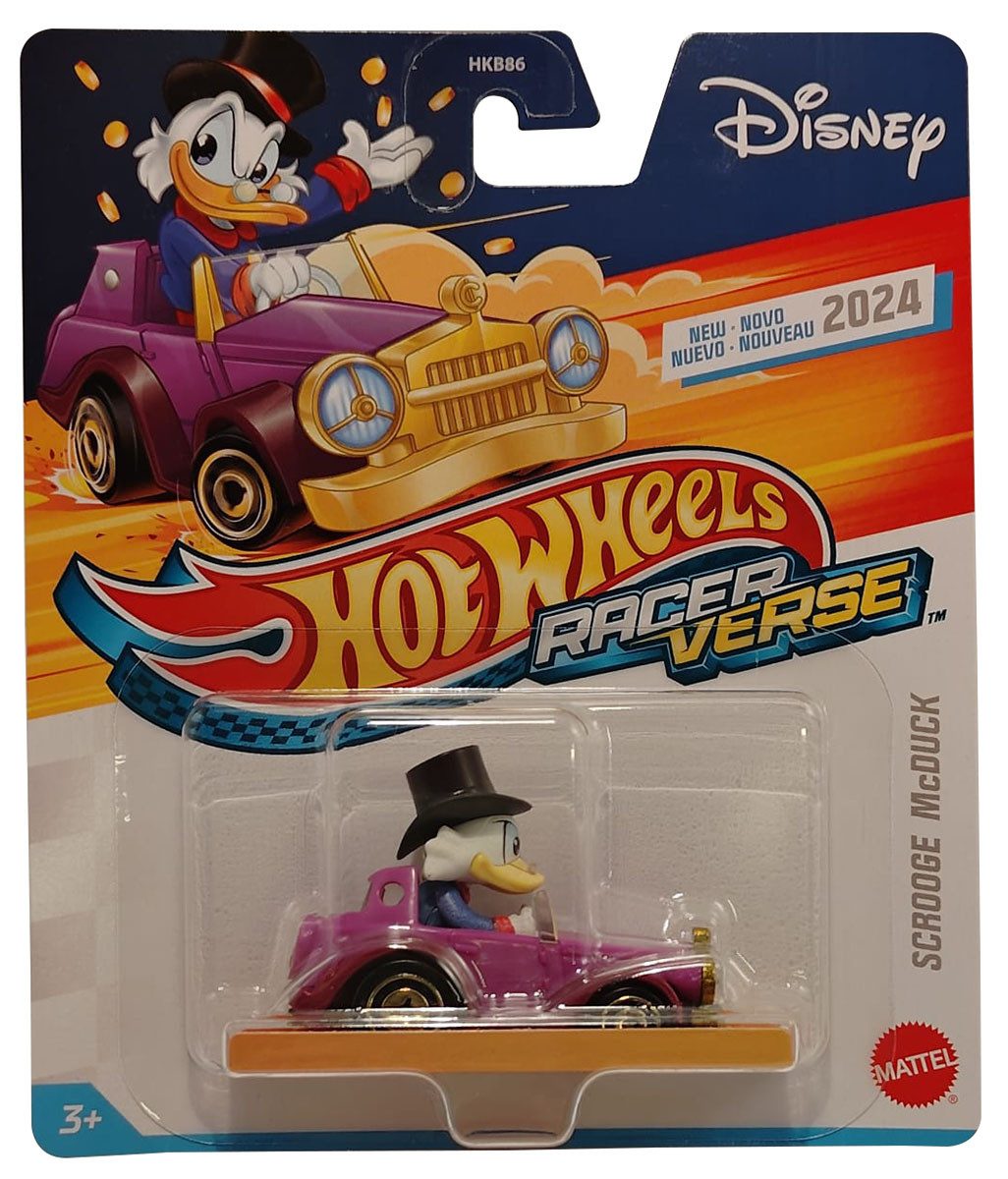 Hot Wheels Spielzeug-Auto Hot Wheels Disney - Racer Verse - Scrooge McDuck, Actioncars, Kult-Fah