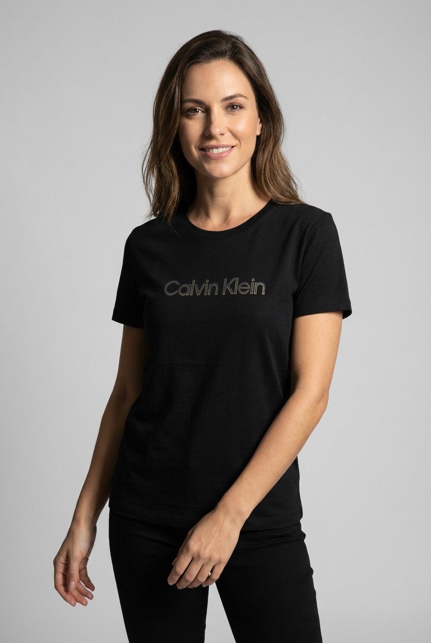 Calvin Klein Jeans T-Shirt Regular fit mit Rundhalsausschnitt günstig online kaufen