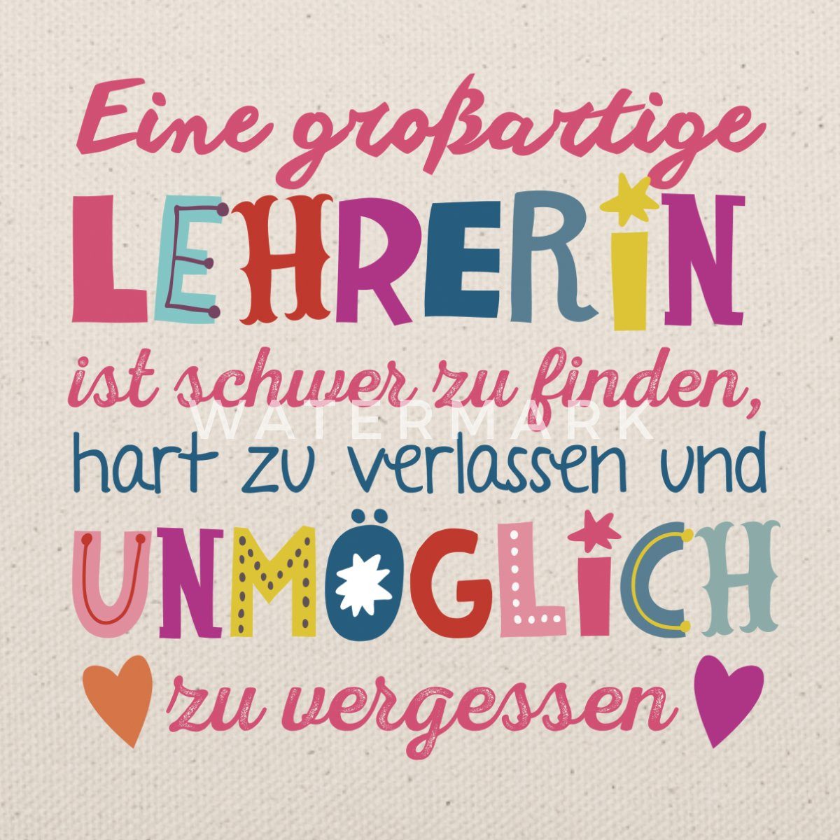 Spreadshirt Kosmetiktasche Großartige Lehrerin Abschiedsgeschenk Täschchen günstig online kaufen