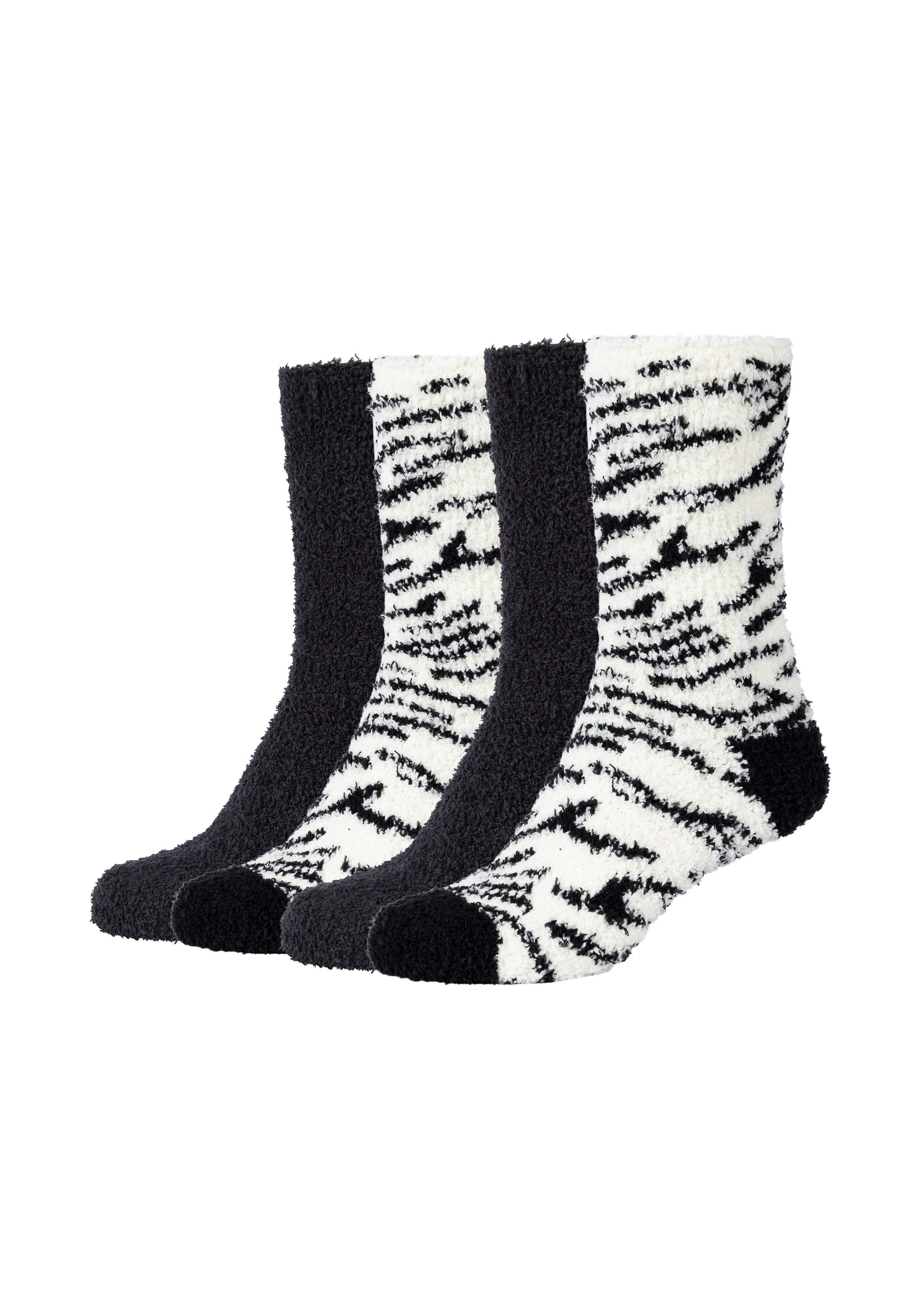 Camano Socken warm & cozy (4-Paar) mit elastischem Bund günstig online kaufen