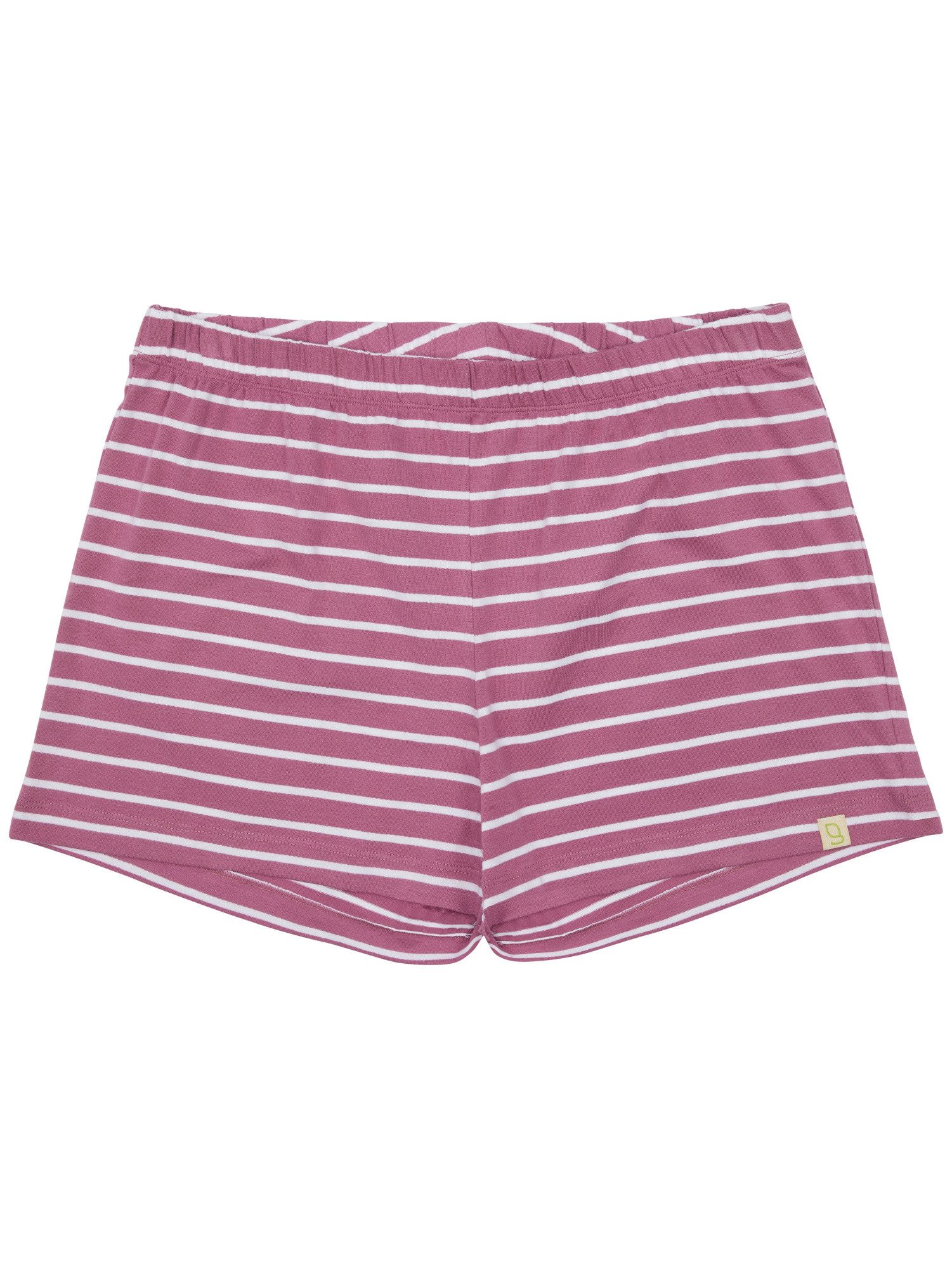 Pyjamashorts mit Streifen