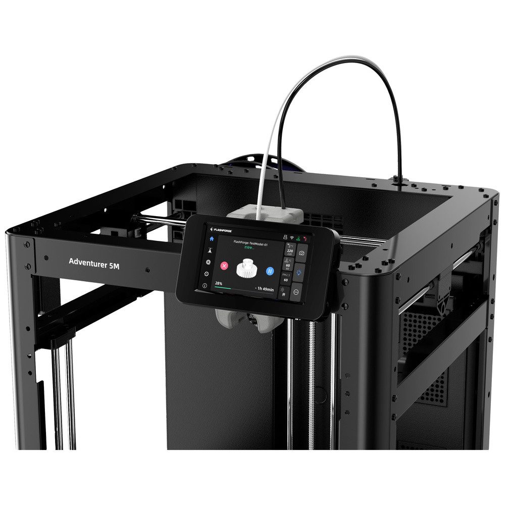 Flashforge 3D-Drucker Flashforge Adventurer 5M 3D Drucker beheizbares Druckbett, inkl. Fila