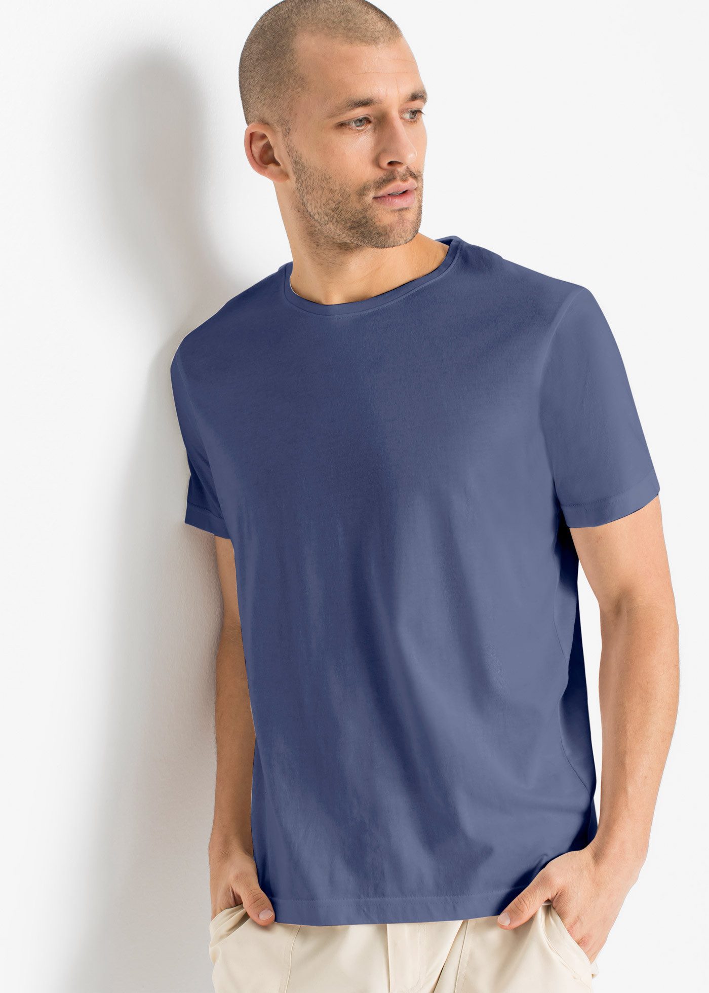 bonprix T-Shirt (Packung, 5-tlg., 5) Regular Fit, Kurzarm, für warme Tage, günstig online kaufen