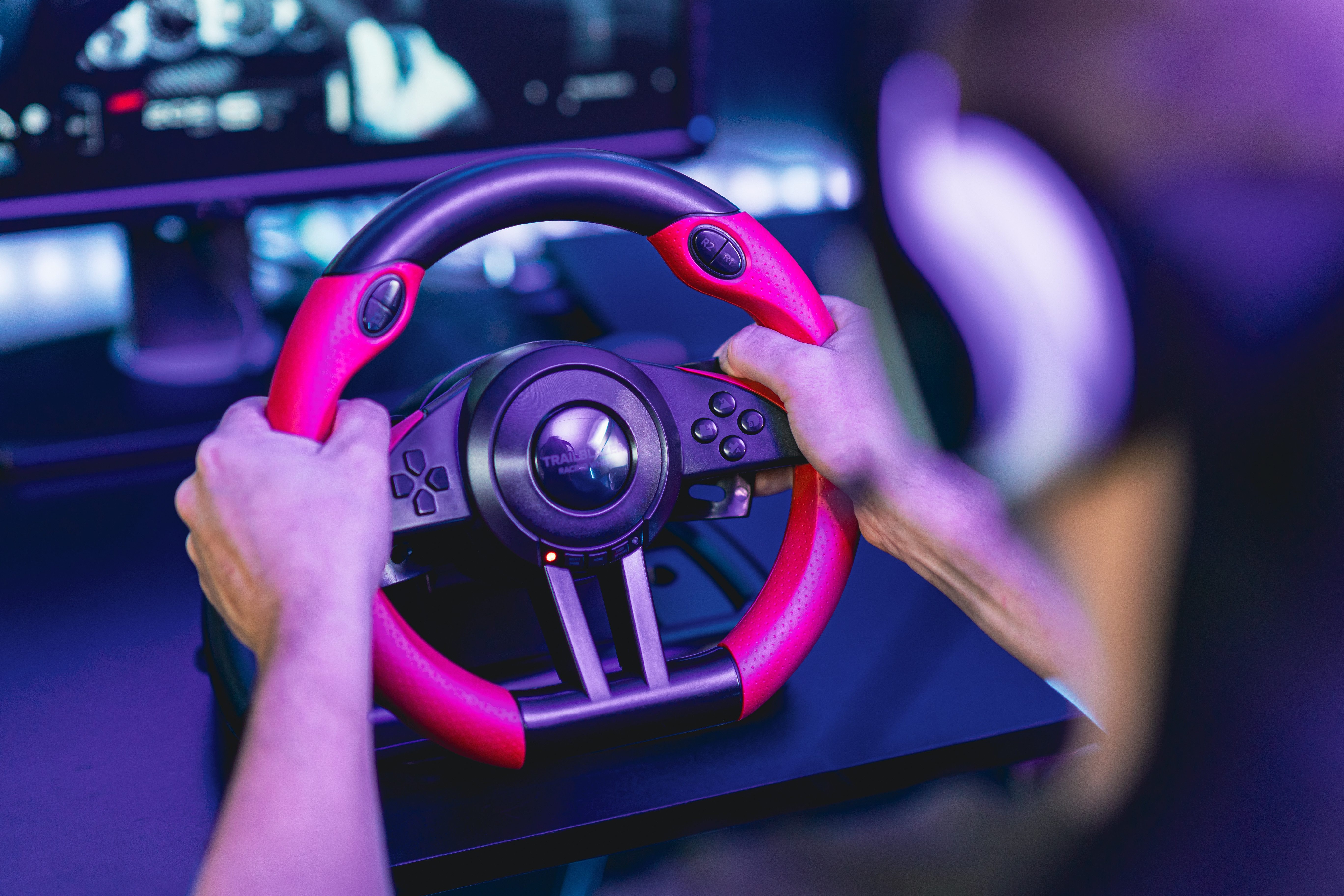 Speedlink TRAILBLAZER Racing Wheel Gaming-Lenkrad (für PS3/PS4, Xbox Series X/S/One, Switch und PC) – Bild 4 von 5