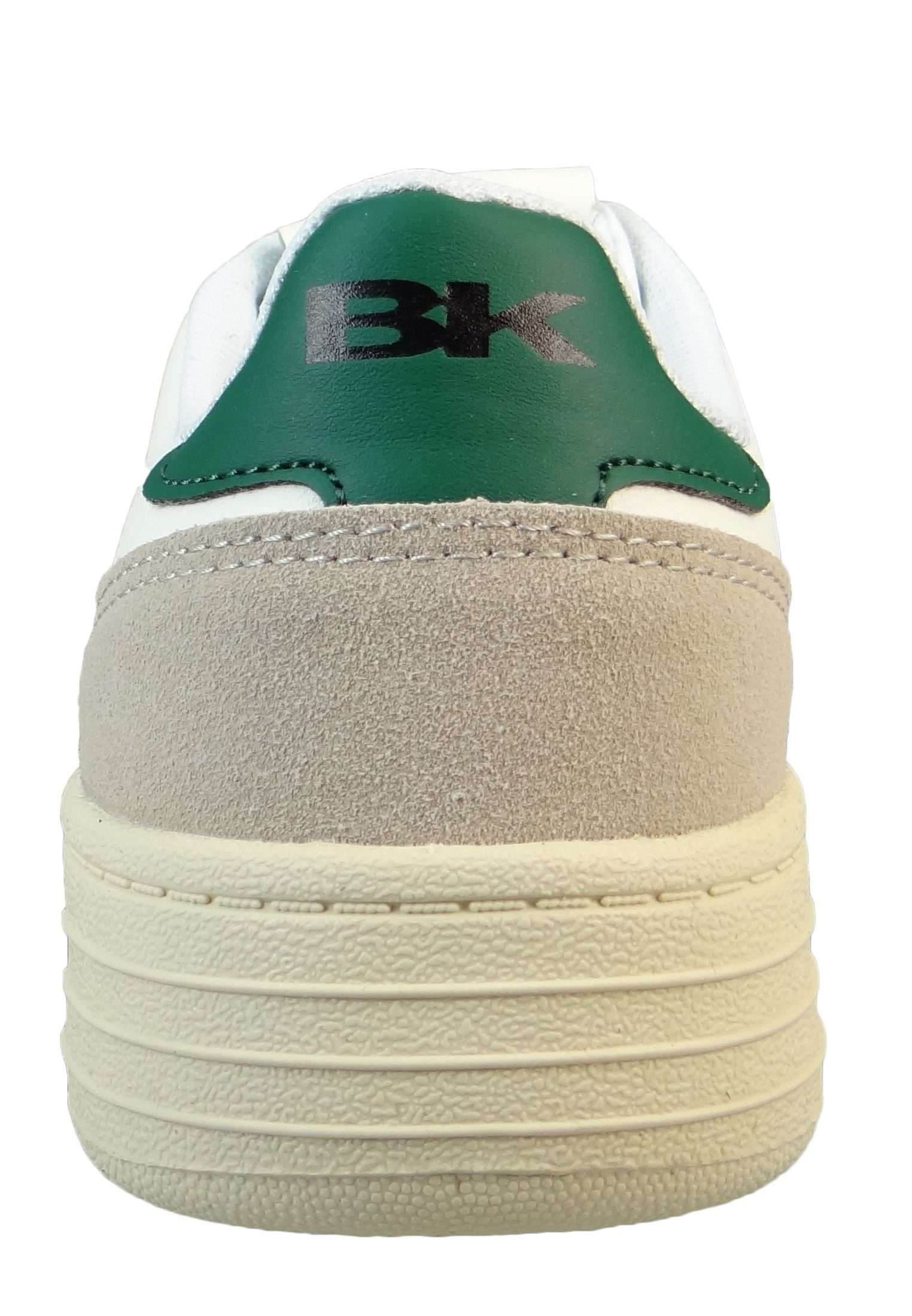 Sneaker British B51-3618 WHITE/ GREEN 04 (02001030) Knights White/Green