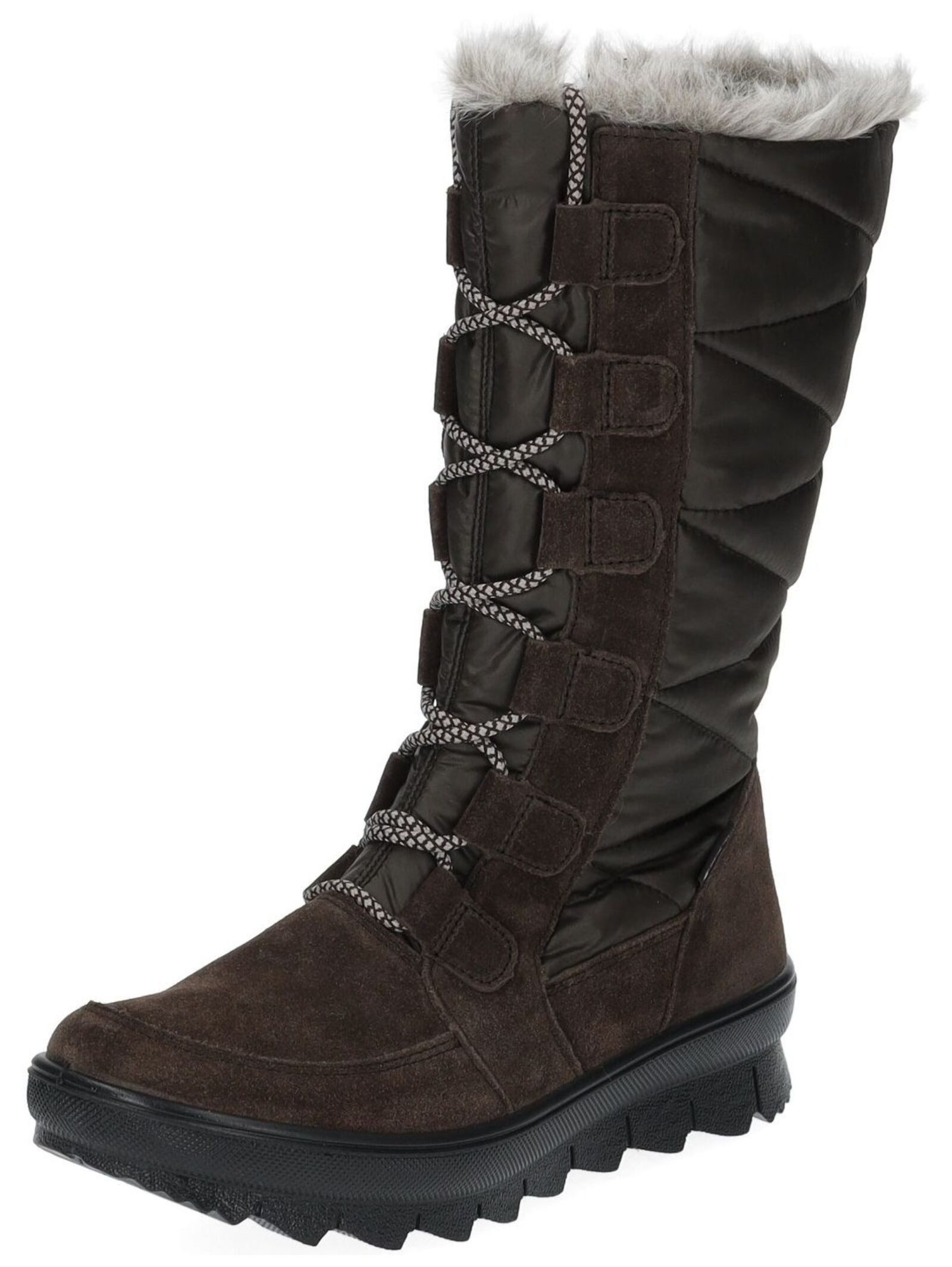 Legero Stiefel Veloursleder . Schnürstiefel
