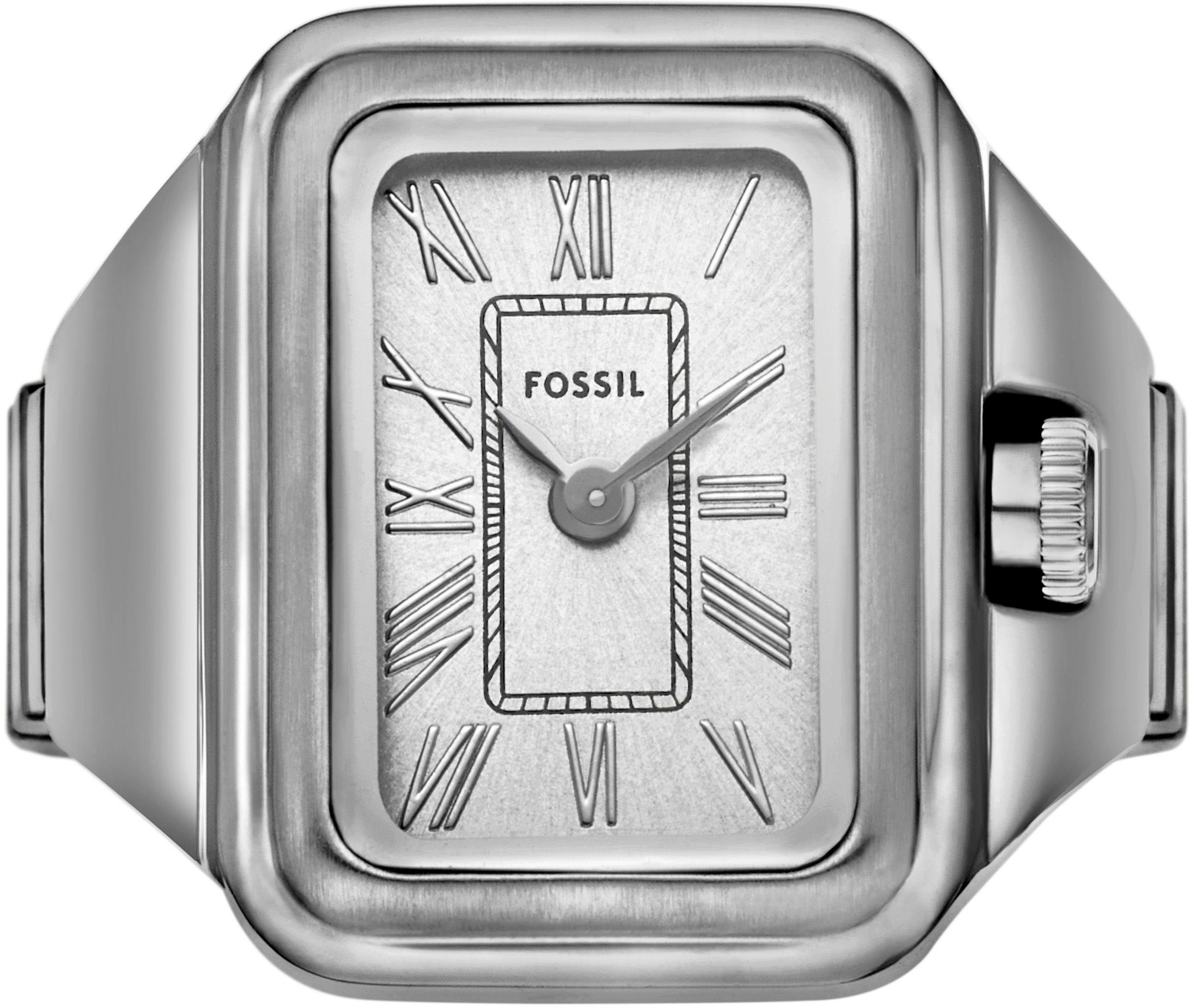 Fossil Quarzuhr RAQUEL WATCH RING ES5344, Quarzuhr, Damenuhr, analog, Edels günstig online kaufen