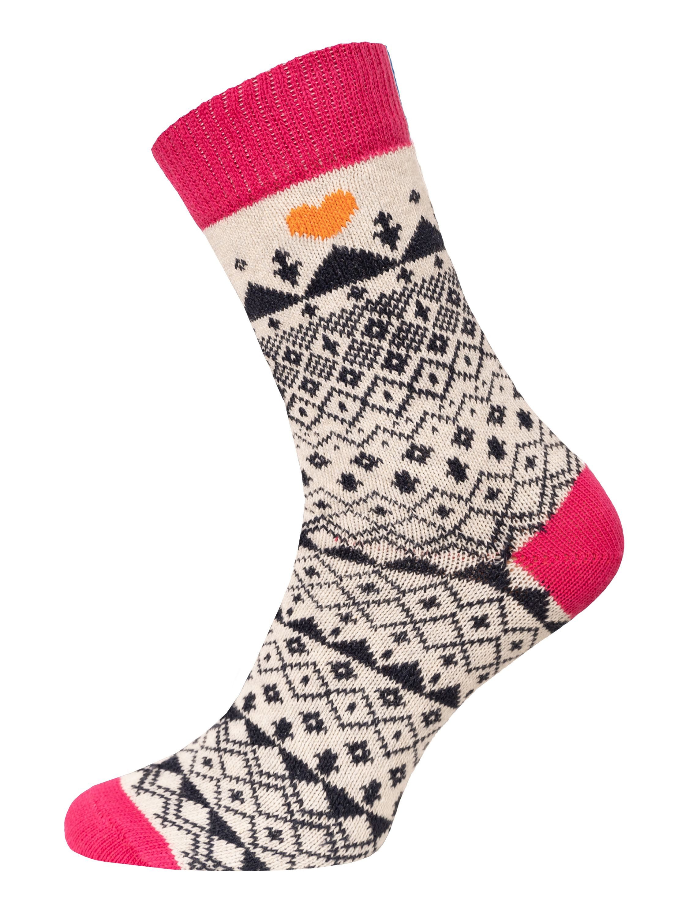 HomeOfSocks Шкарпетки Bunte Casual Шкарпетки aus Baumwolle Herz Muster Bunte Шкарпетки Jacquard Muster 90% Baumwolle