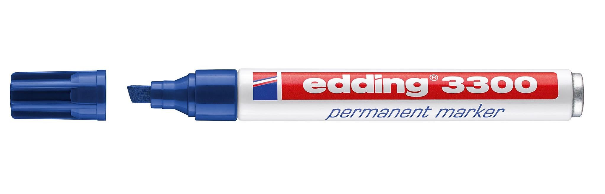 Thumbnail - edding Marker Edding Permanentmarker 3300 blau