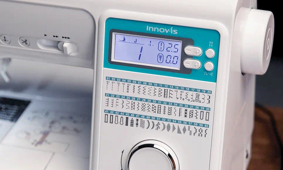 Brother Computer-Nähmaschine Innov-is A65, 60 Programme, 60 Stichprogramme, Fadenabschneider, Testsiegerin 2024