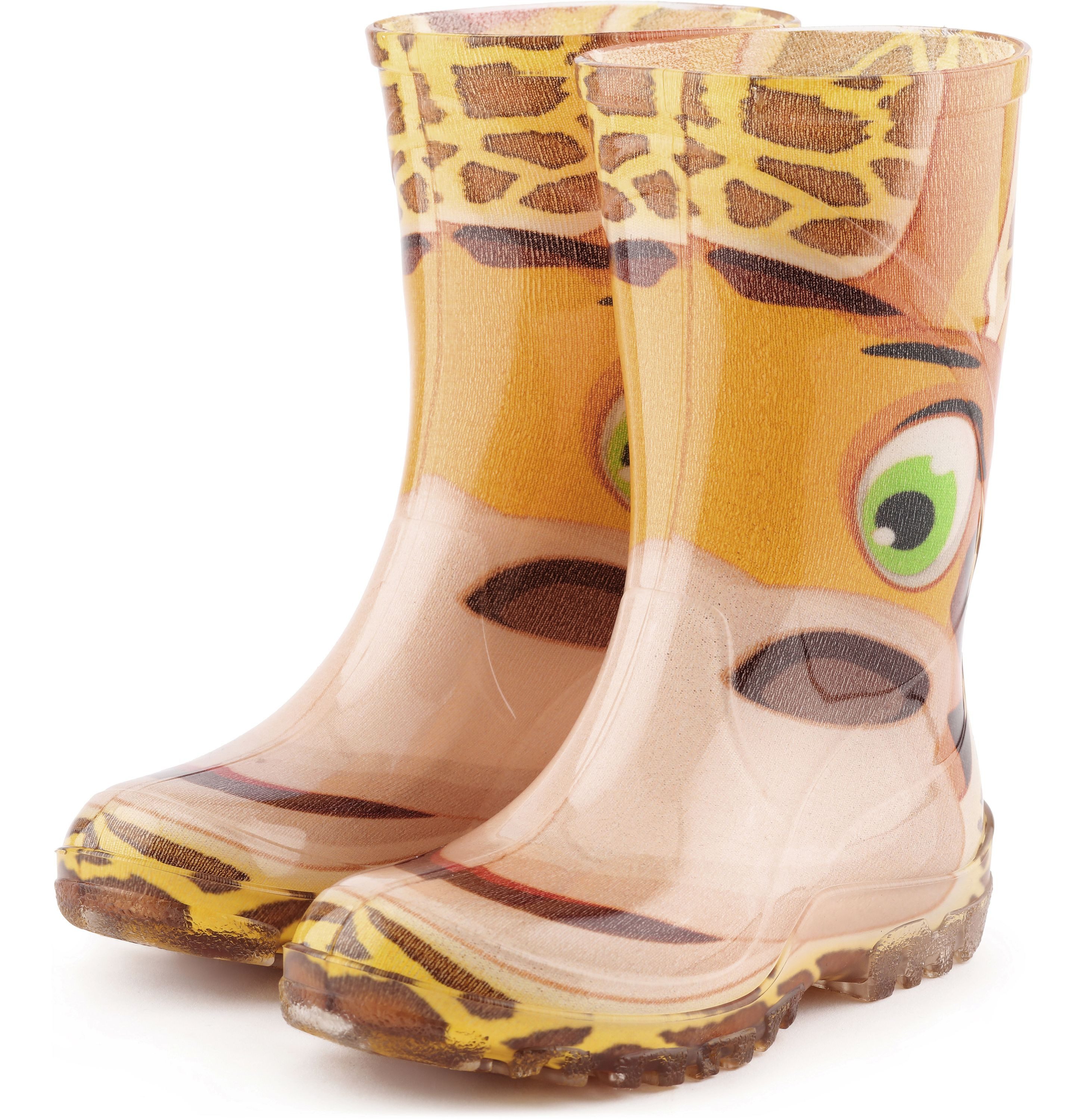 Ladeheid Kinder PVC Regenstiefel KL002BW Gummistiefel