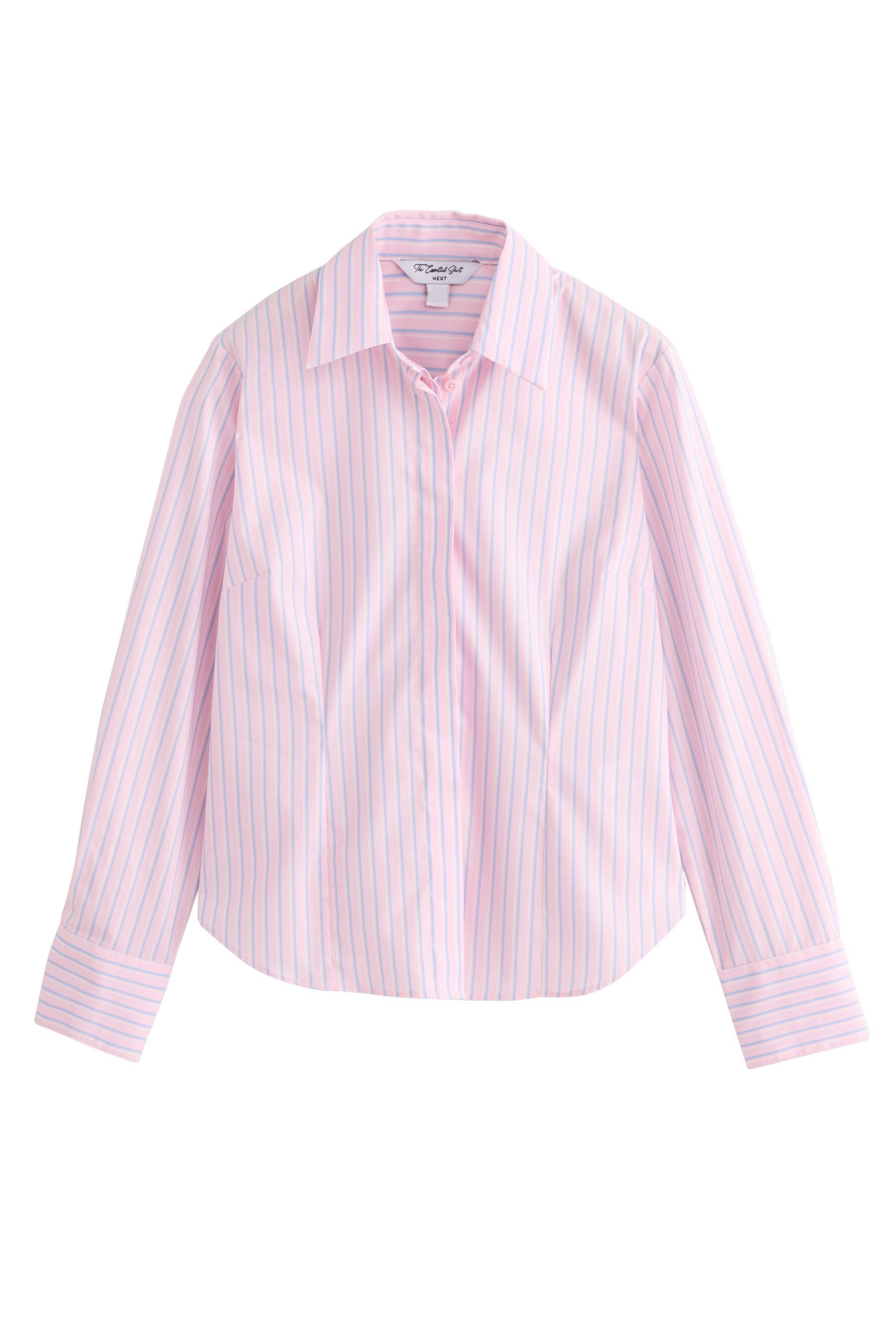 Next Langarmhemd Körpernahes Essential Langarmshirt mit Stretch (1-tlg)