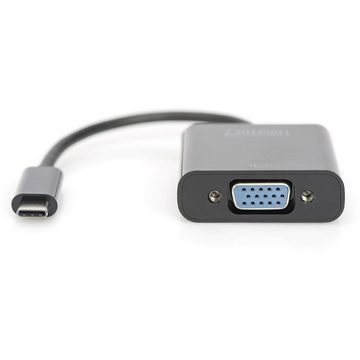 Digitus Digitus DA-70853 USB / VGA Adapter [1x USB-C® Stecker - 1x VGA-Buchse] TV-Adapter, 15.00 cm