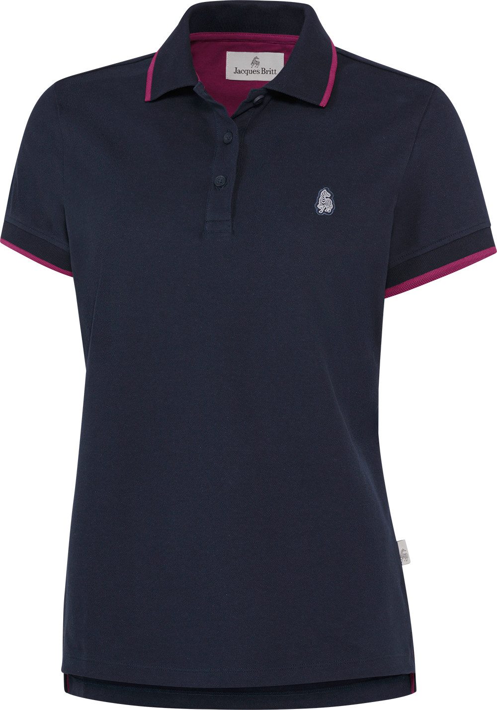 Jacques Britt Poloshirt Atmungsaktiv und hautsympathisch – natürlicher Komf günstig online kaufen