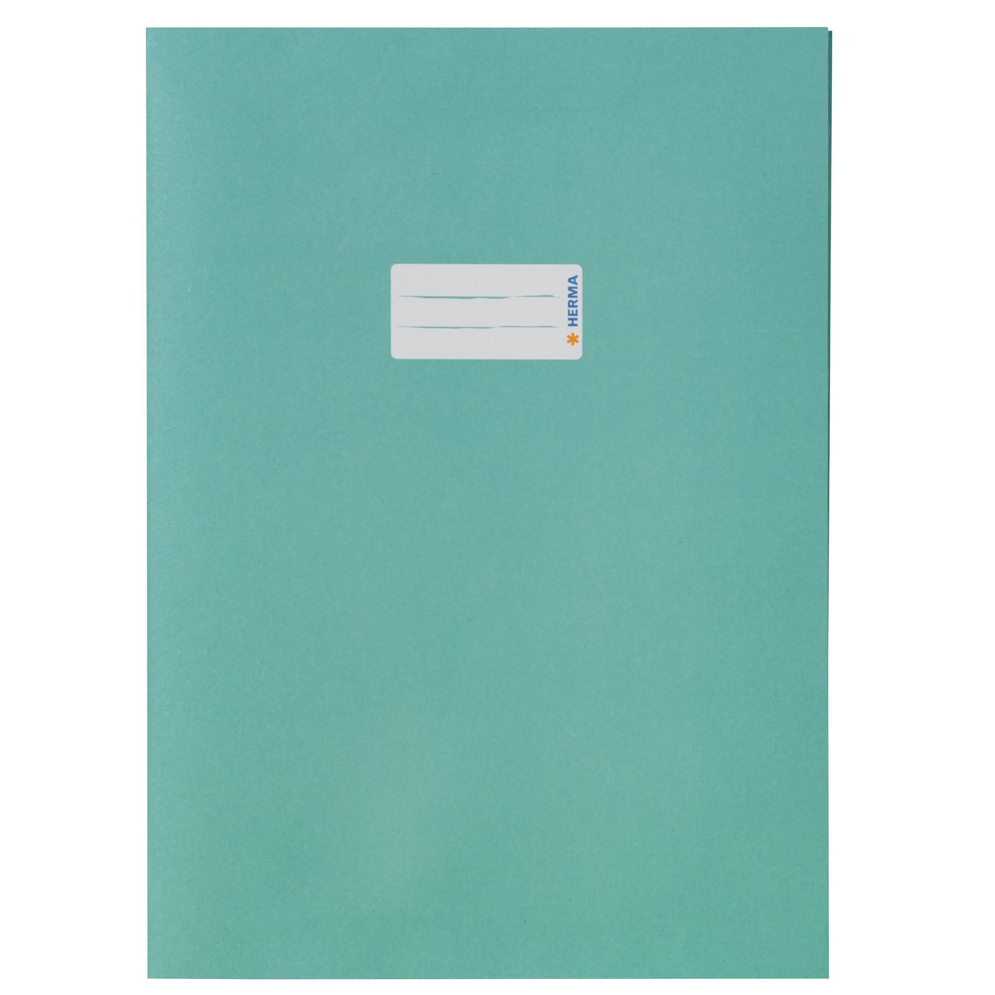 HERMA Schulheft Herma Heftschoner Papier A4 türkis