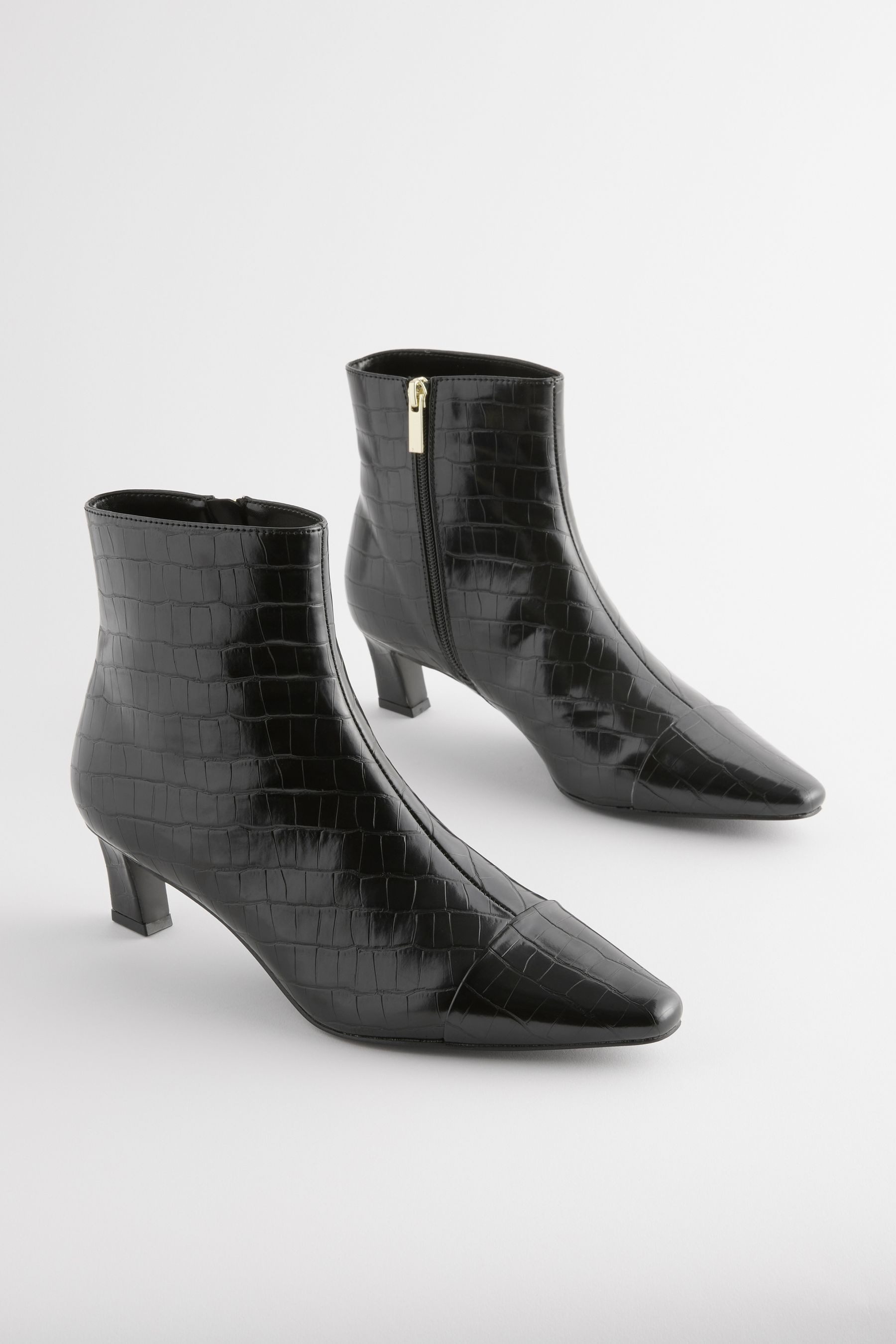 Next Forever Comfort® Stiefelette in Karreeform günstig online kaufen