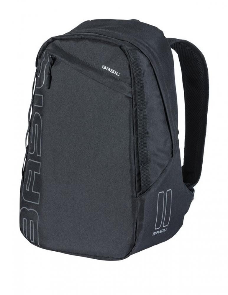 Fahrradtasche Basil Fahrradrucksack Flex schwarz Größe 28x17x42 cm 17l