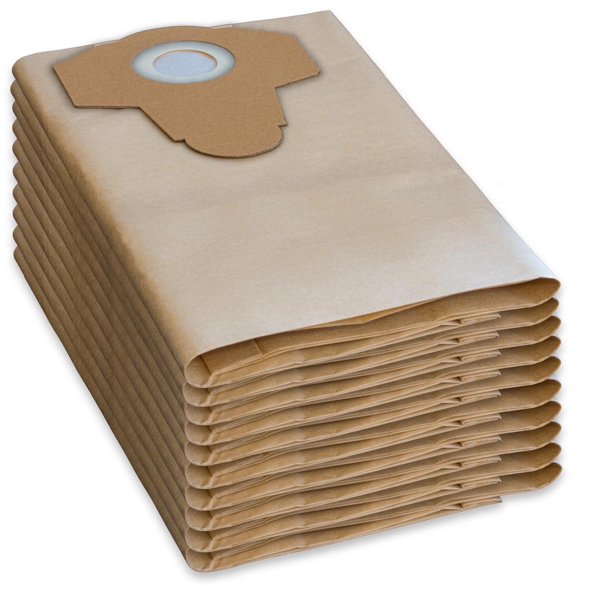 Parkside Staubsaugerbeutel Staubsaugerbeutel 30 L für PNTS 1500 C4 IAN 284950 braun 906-02, passend für Parkside, 10 St., Für Nass-Trockensauger