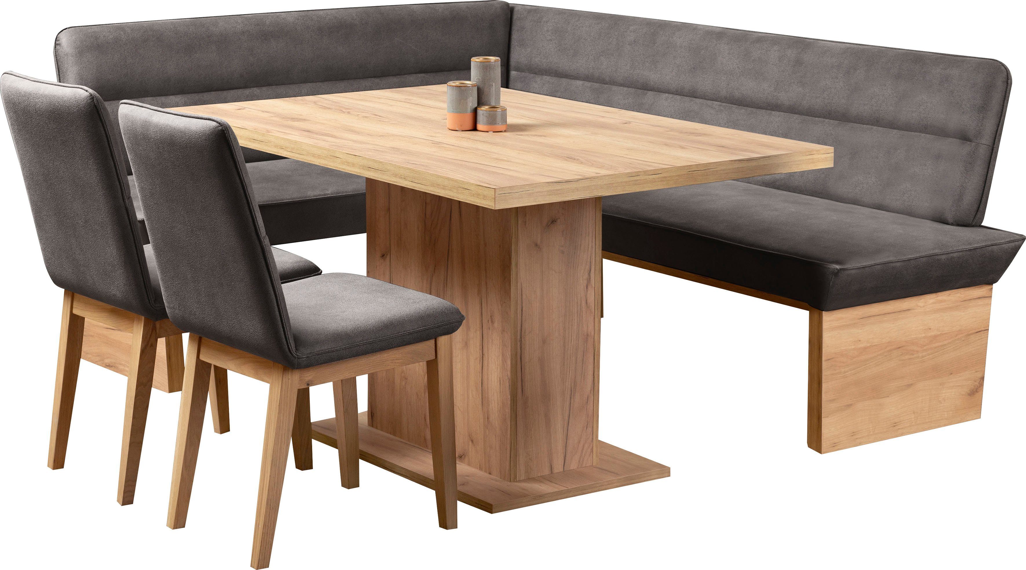 Home affaire Eckbankgruppe Beluna + Cross Essecke Sitzgruppe Eckbank Küchen günstig online kaufen