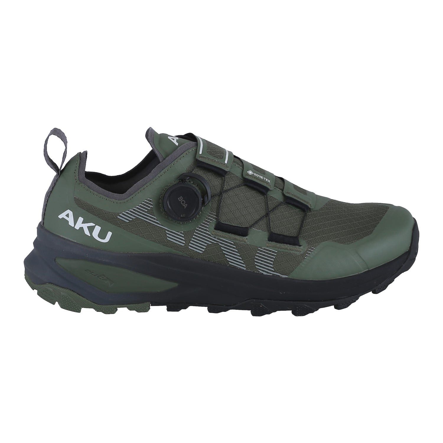 AKU Furiosa BOA GTX (Fast-Hiking, wasserdicht) dunkelgrün/grau Herren Wanderschuh