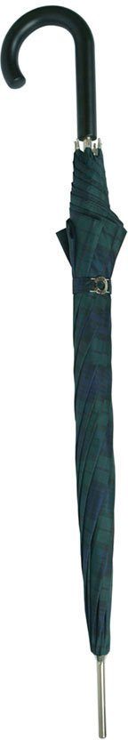 doppler® Langregenschirm Carbonsteel Long AC, Green black/whatch karo Karo