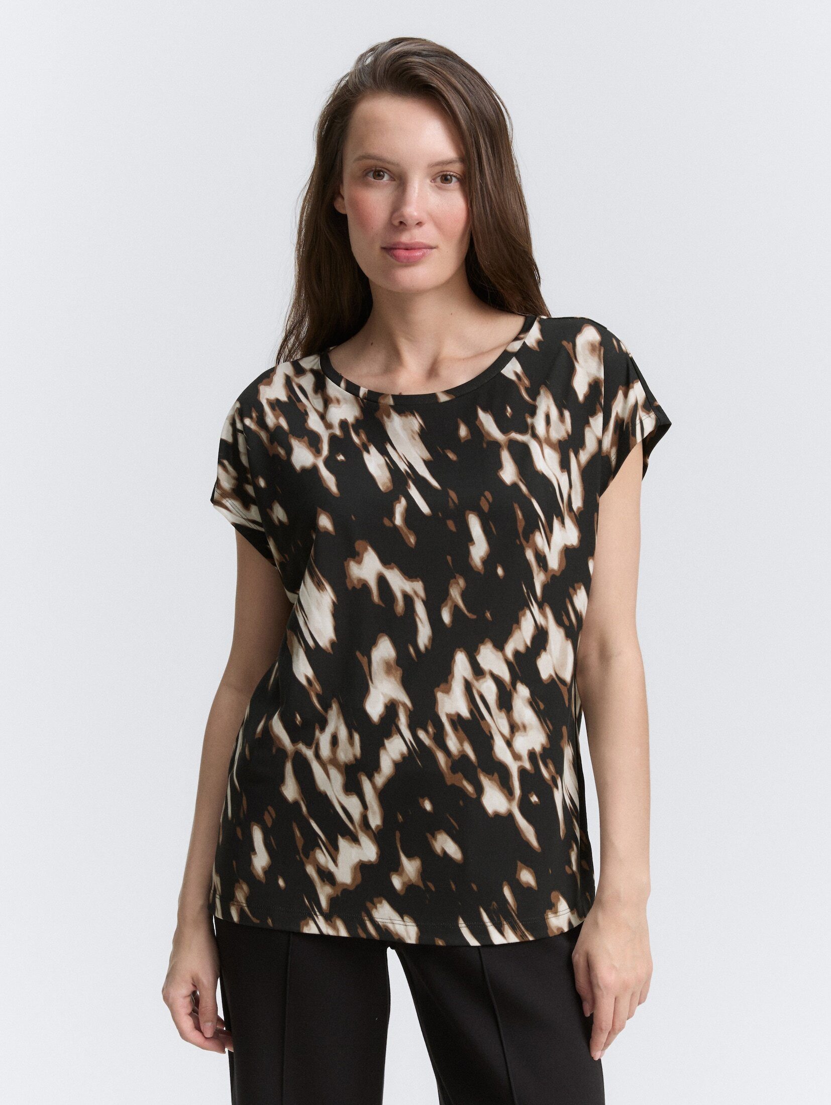 TOM TAILOR T-Shirt T-Shirt mit Muster günstig online kaufen