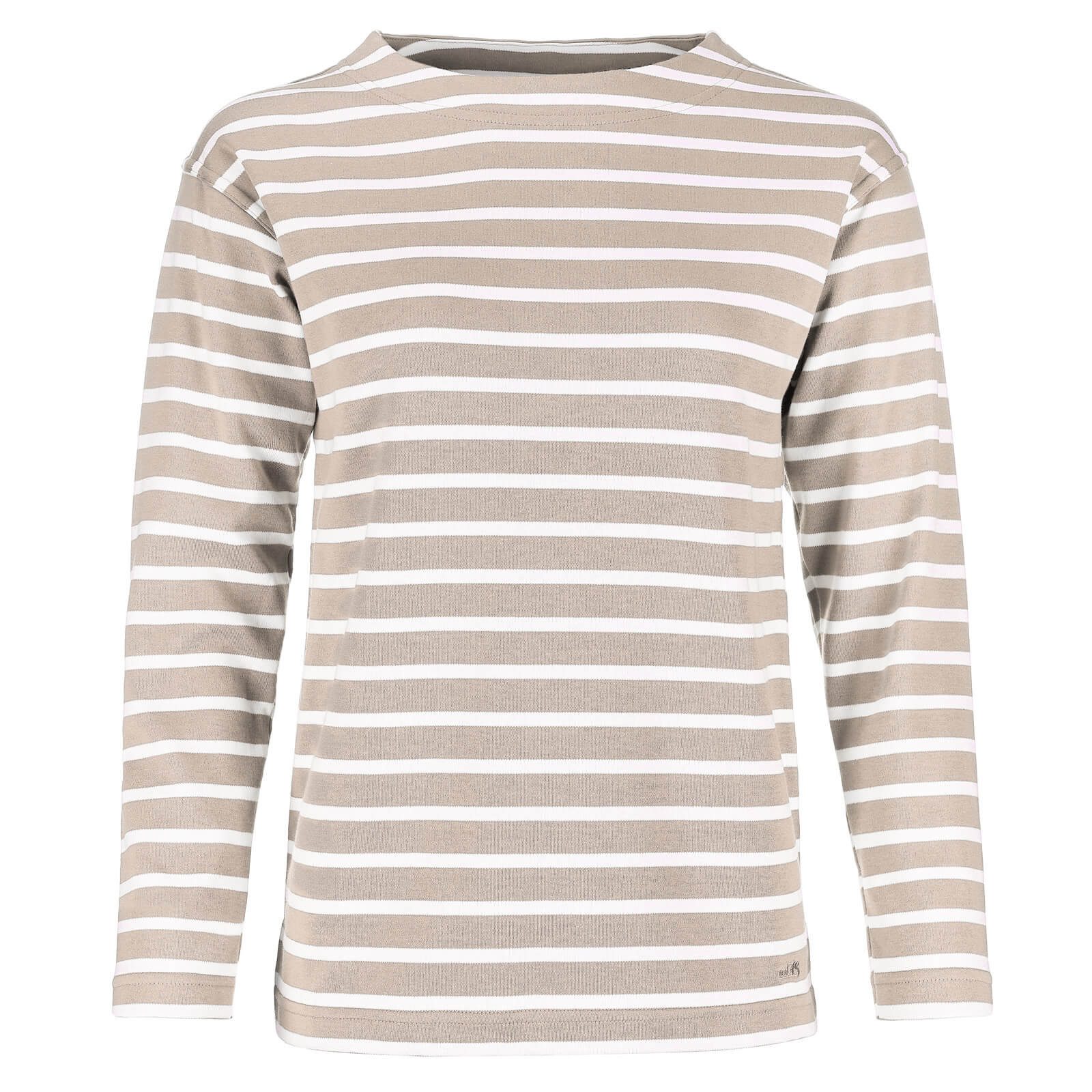 modAS Langarmshirt 2500D Damen Bretonisches Shirt U-Boot Ausschnitt - Ringe günstig online kaufen
