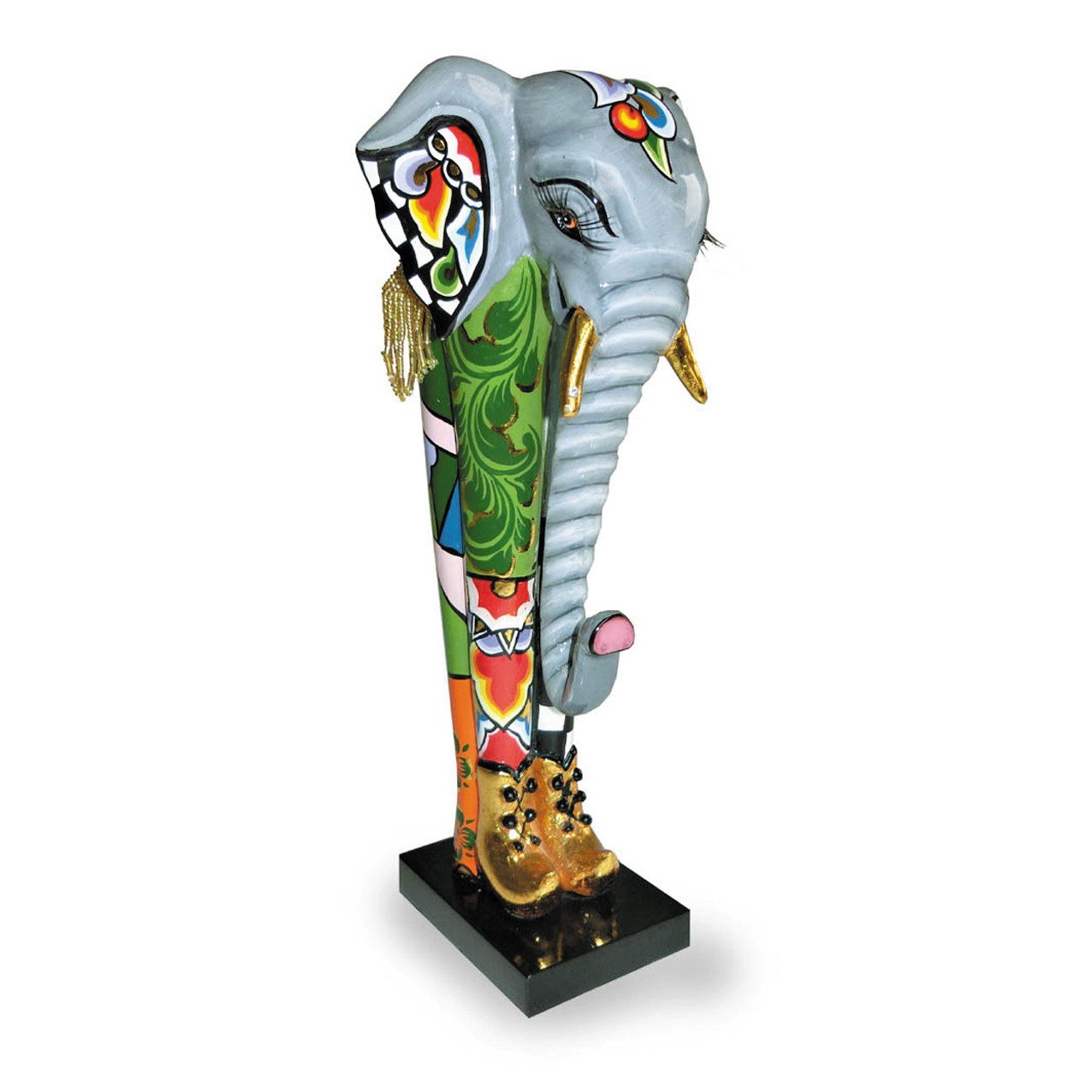 Tom`s Drag Skulptur Elefant Constantin, S (1 St), Perfekt zu jedem Anlass, Geburtstag, Weihnachten. Sammelfigur