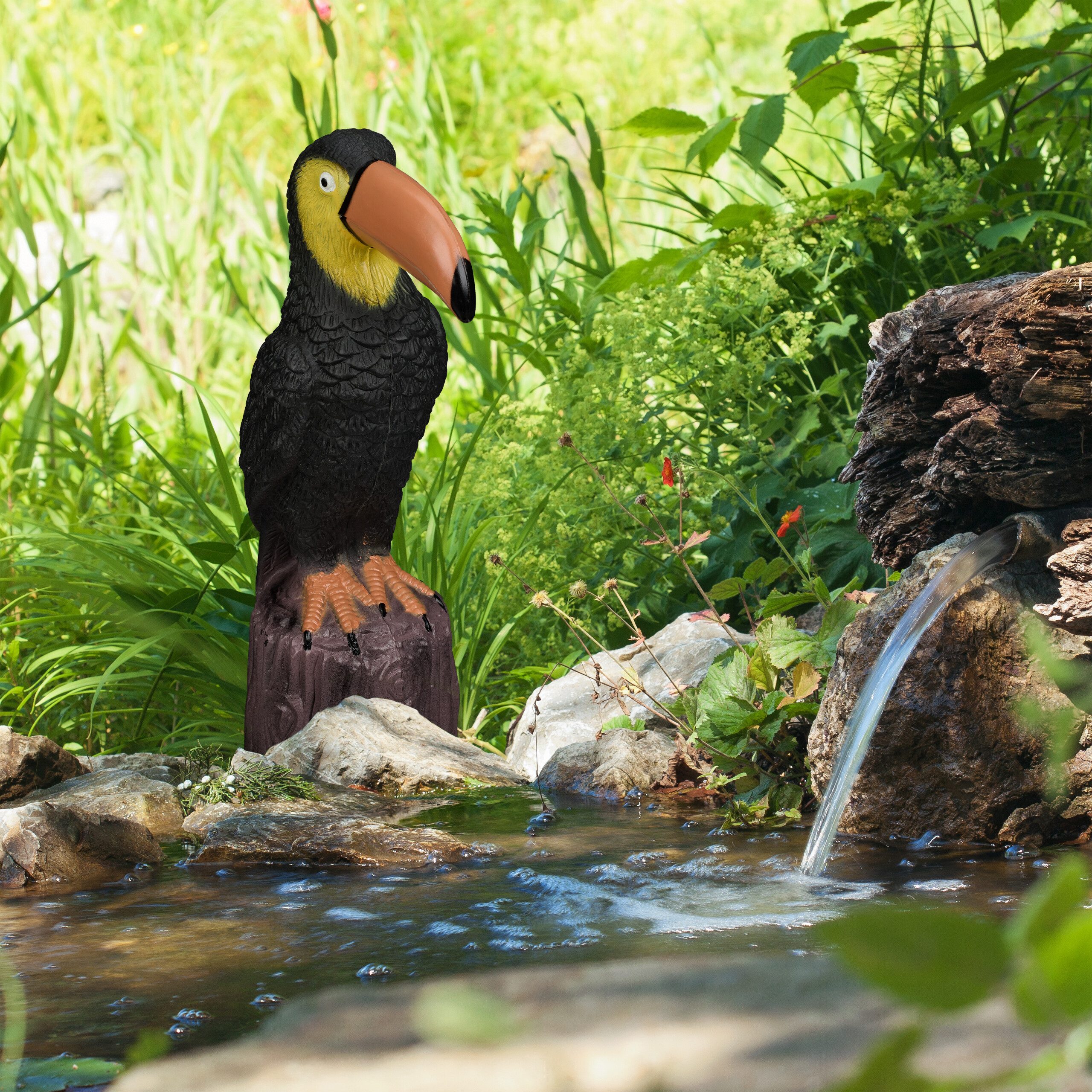 relaxdays Gartenfigur Vogel, (1 St., Vogelfigur) günstig online kaufen