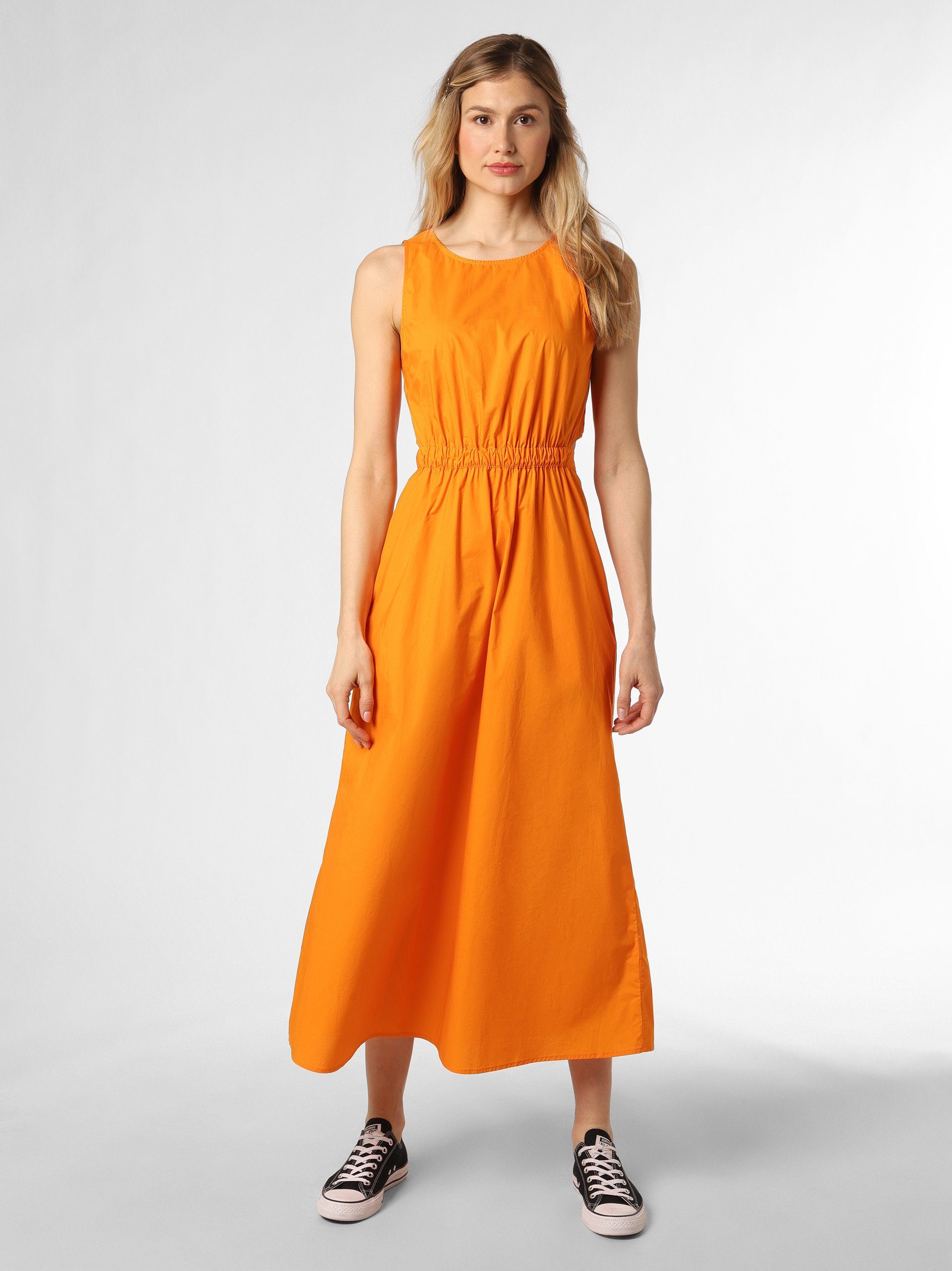 orange A-Linien-Kleid Ipuri