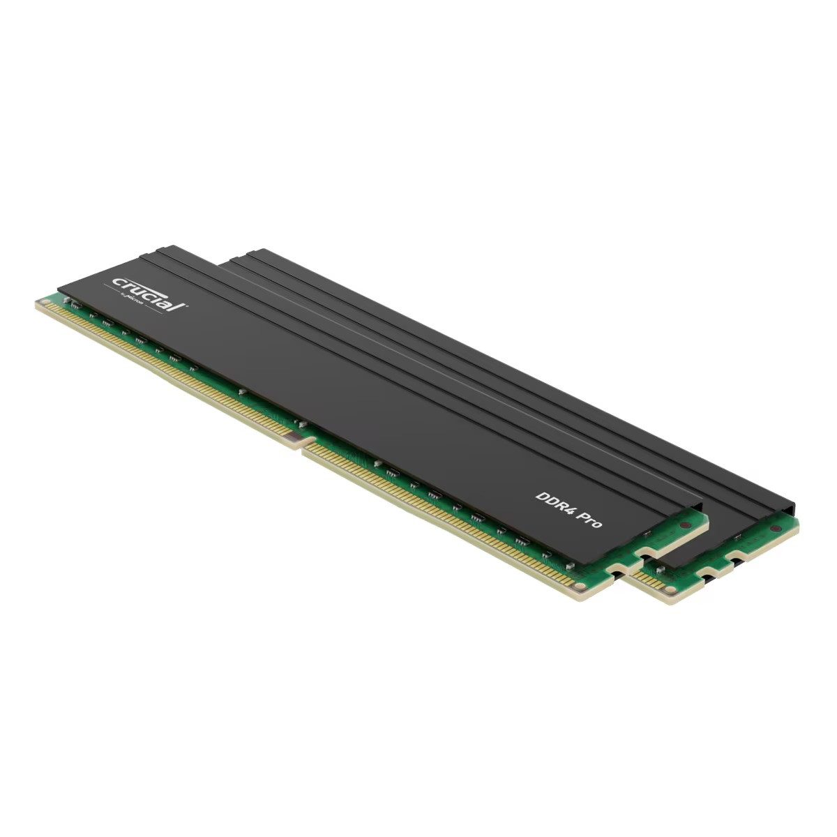 Crucial Pro 32GB RAM DDR4-3200 Dual Channel (2x16GB) CL22 PC-Arbeitsspeicher (Effizienter DDR4 Speicher für stabile Leistung im Desktop Betrieb)
