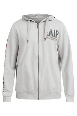 Finn Flare Sweatjacke mit Front-Reißverschluss