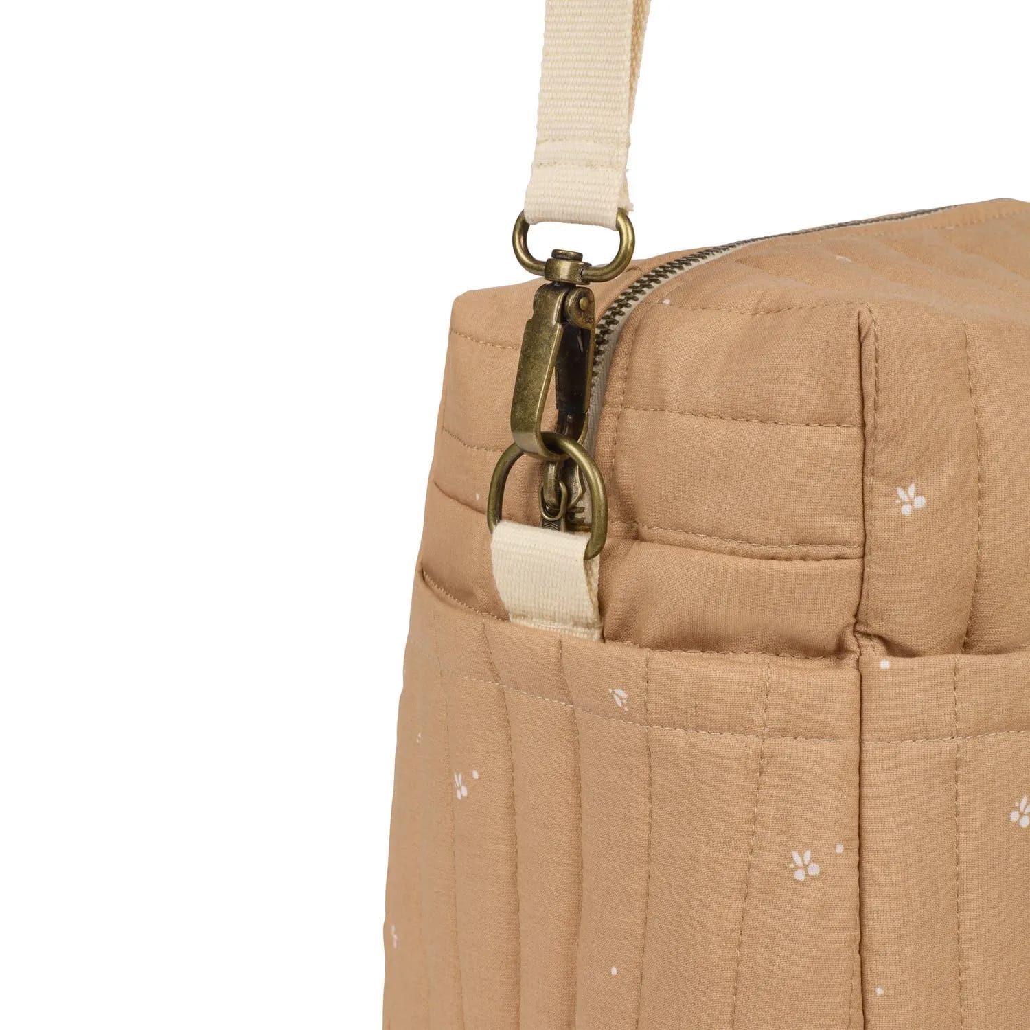 Boni-Shop Kinderwagen-Tasche Nobodinoz STORIES Wickeltasche für Kinderwagen, Kinderwagen tasche, 40 x 30 x 25 cm, Farbe: Errötende kleine Kirschen