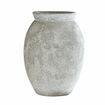 Mirabeau Tischvase Vase Carson antikgrau