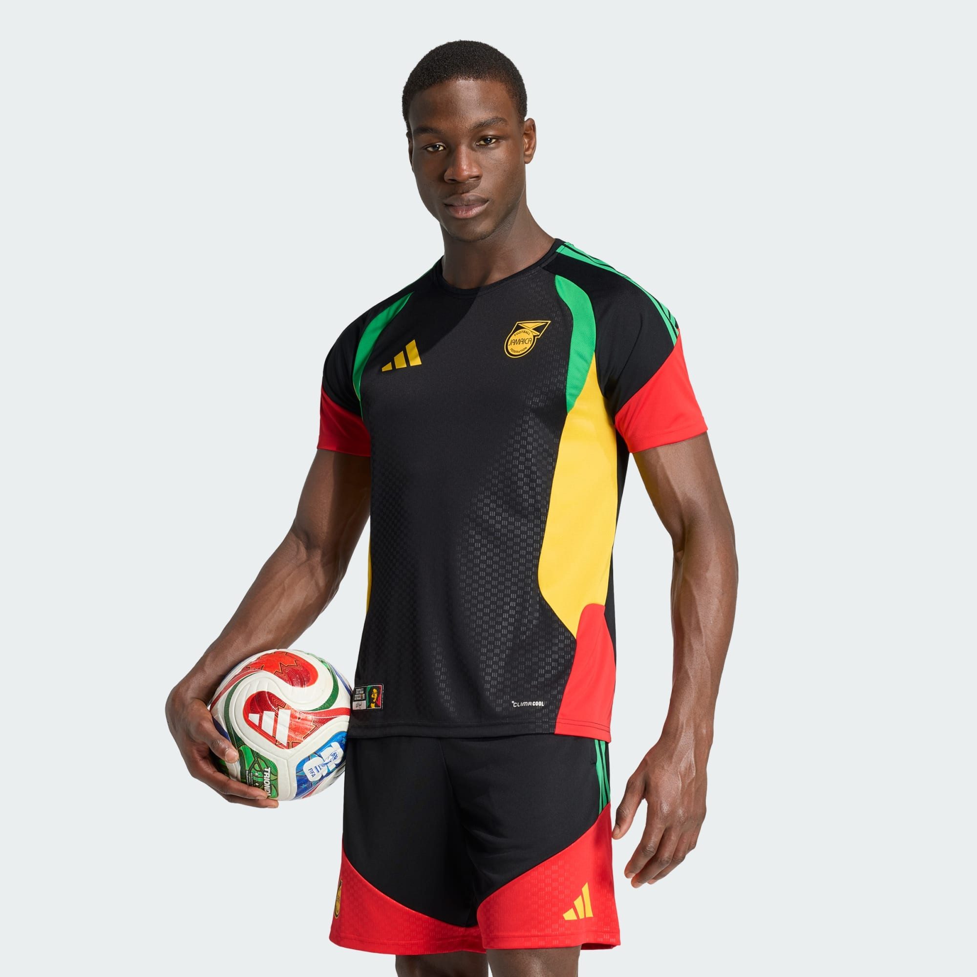 Fußballtrikot JAMAIKA 26 X BOB MARLEY TIRO TRAININGSTRIKOT